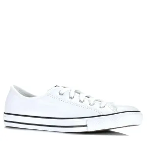 Converse Schuhe Converse Chuck Taylor Zartes Leder Low Weiß/Schwarz