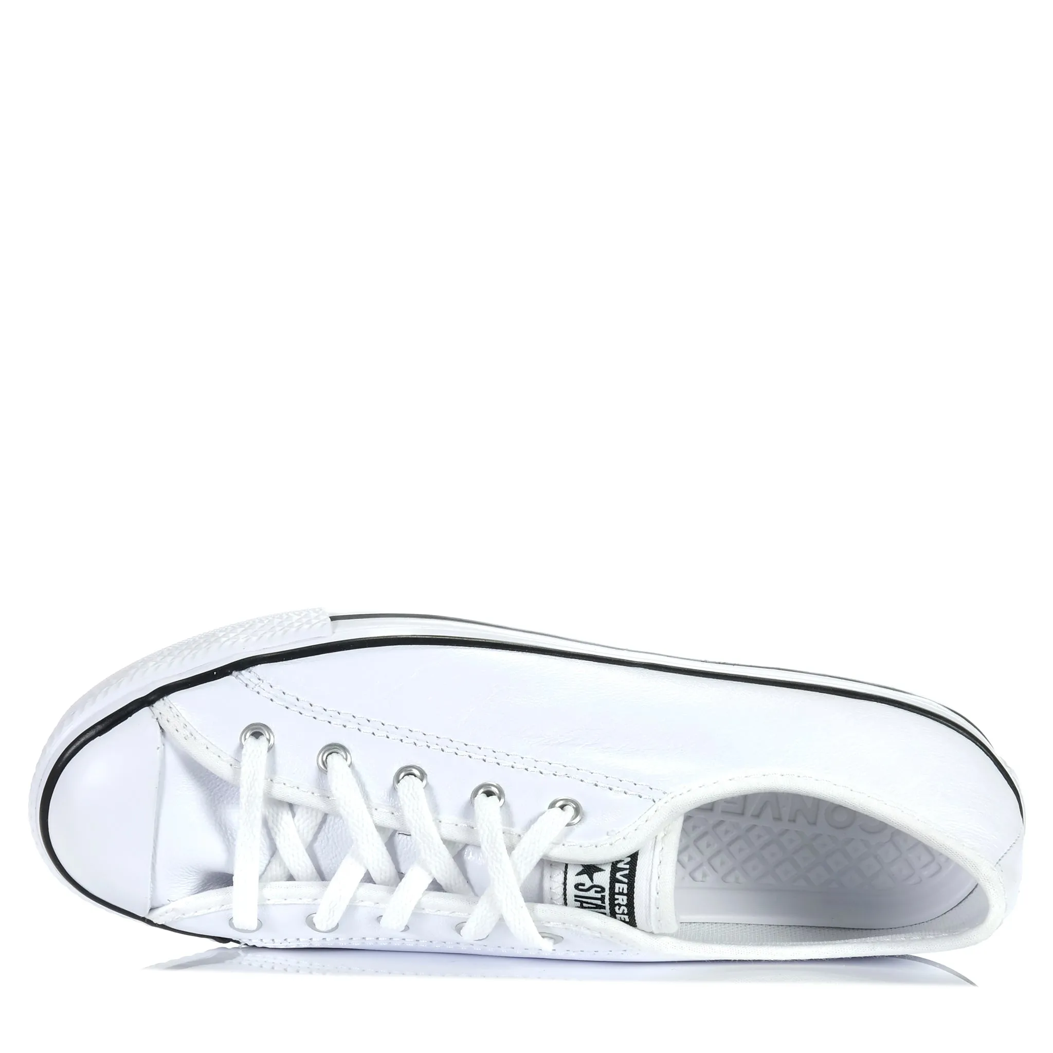 Converse Schuhe Converse Chuck Taylor Zartes Leder Low Weiß/Schwarz