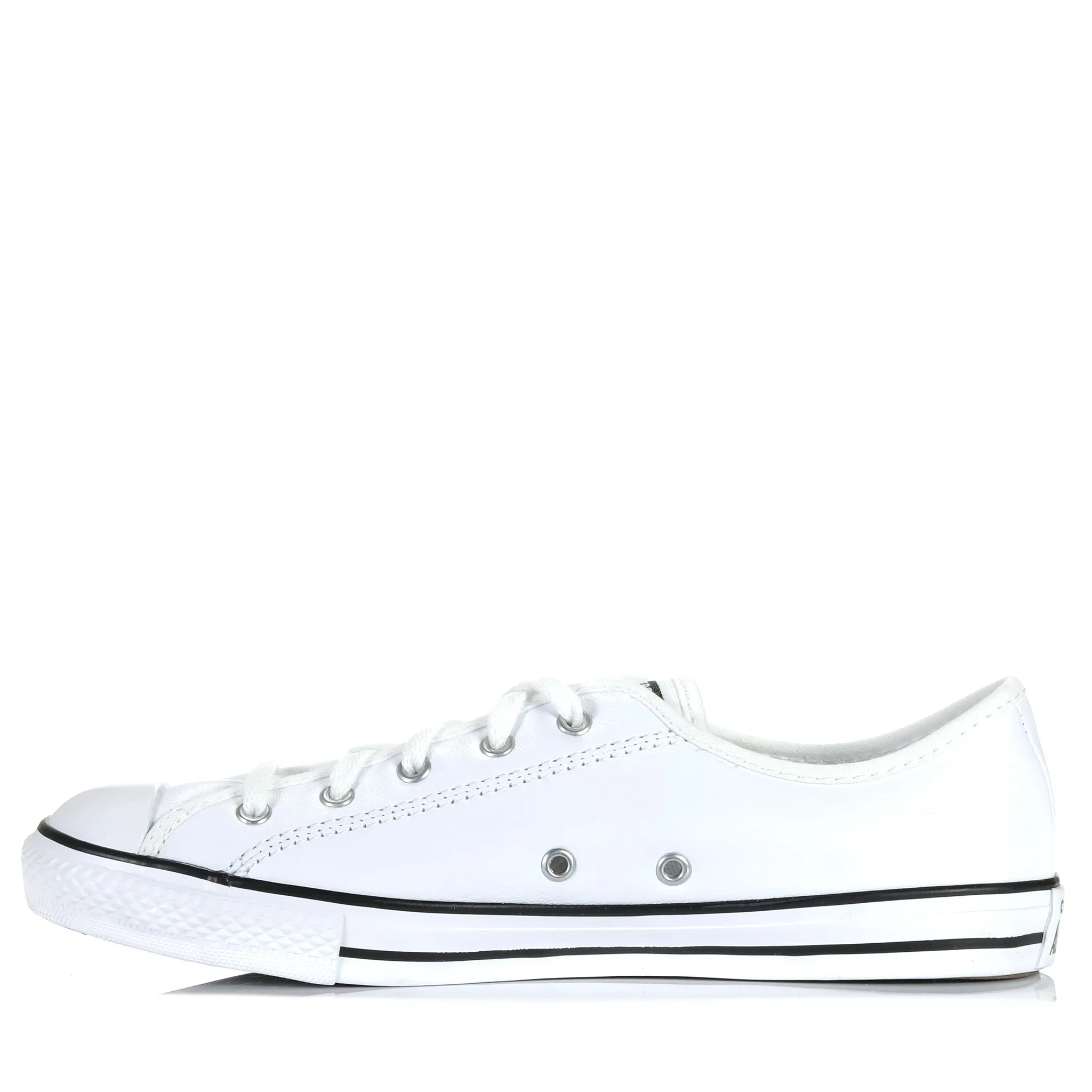 Converse Schuhe Converse Chuck Taylor Zartes Leder Low Weiß/Schwarz