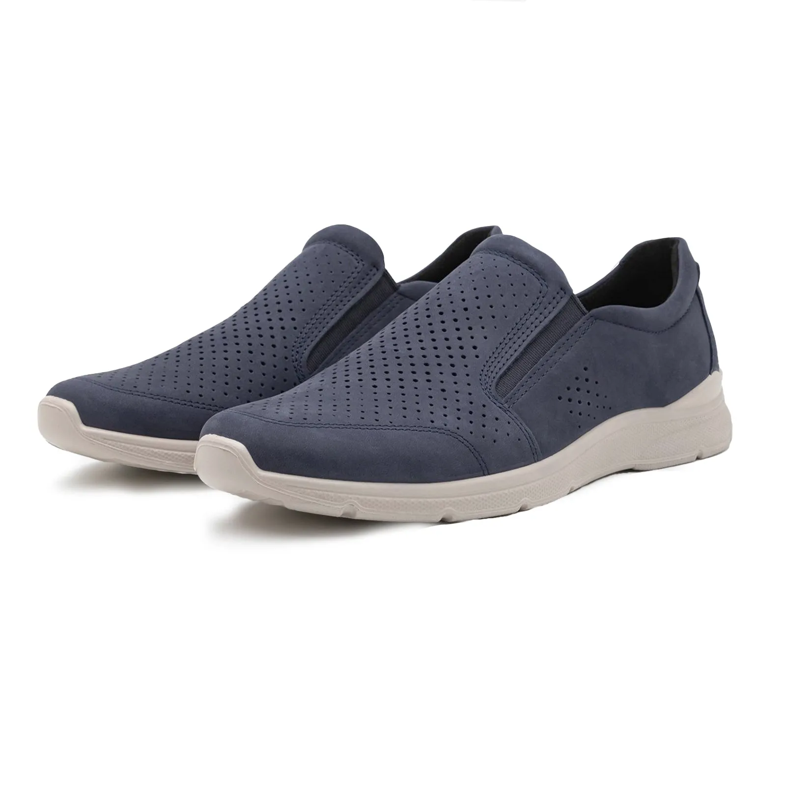 Ecco Irving 511644 Nubuk-Leder Herren Schlupfschuhe Ecco Schuhe
