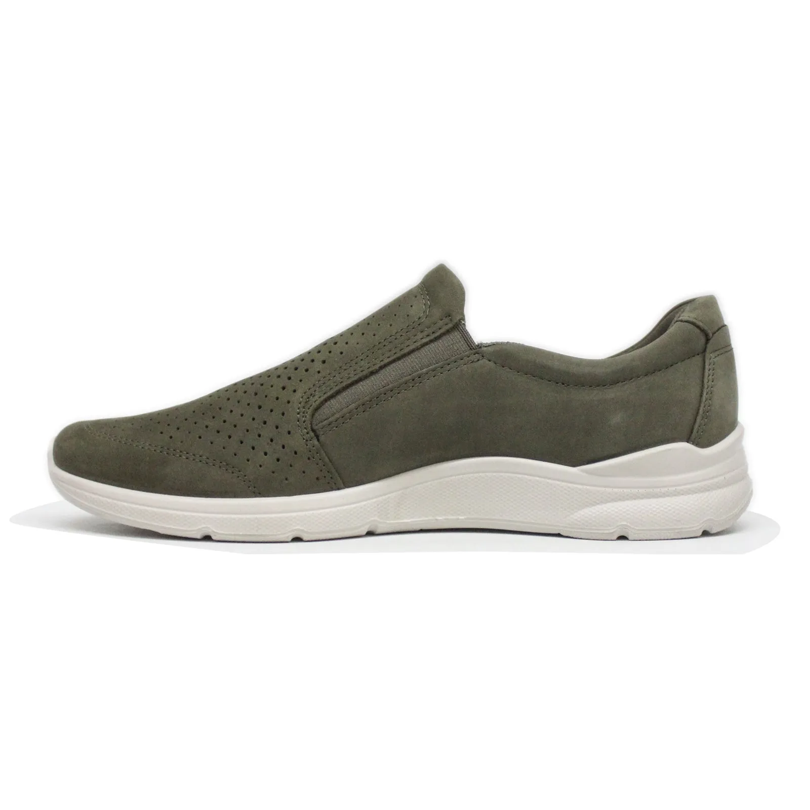 Ecco Irving 511644 Nubuk-Leder Herren Schlupfschuhe Ecco Schuhe