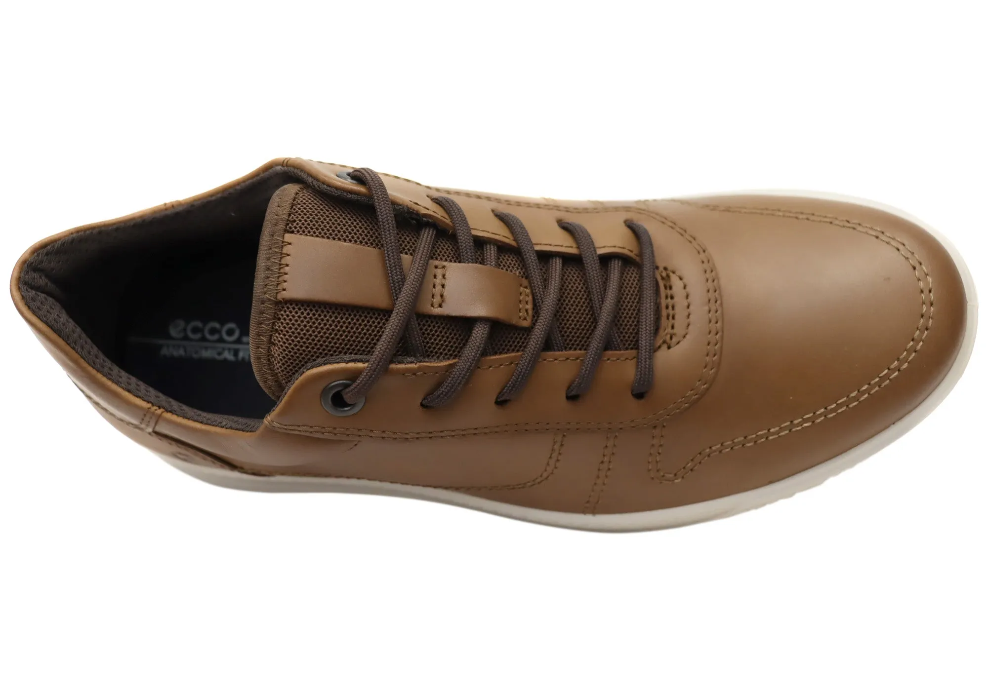 ECCO Herren Byway Bequeme Leder Casual Schnürschuhe ECCO Schuhe