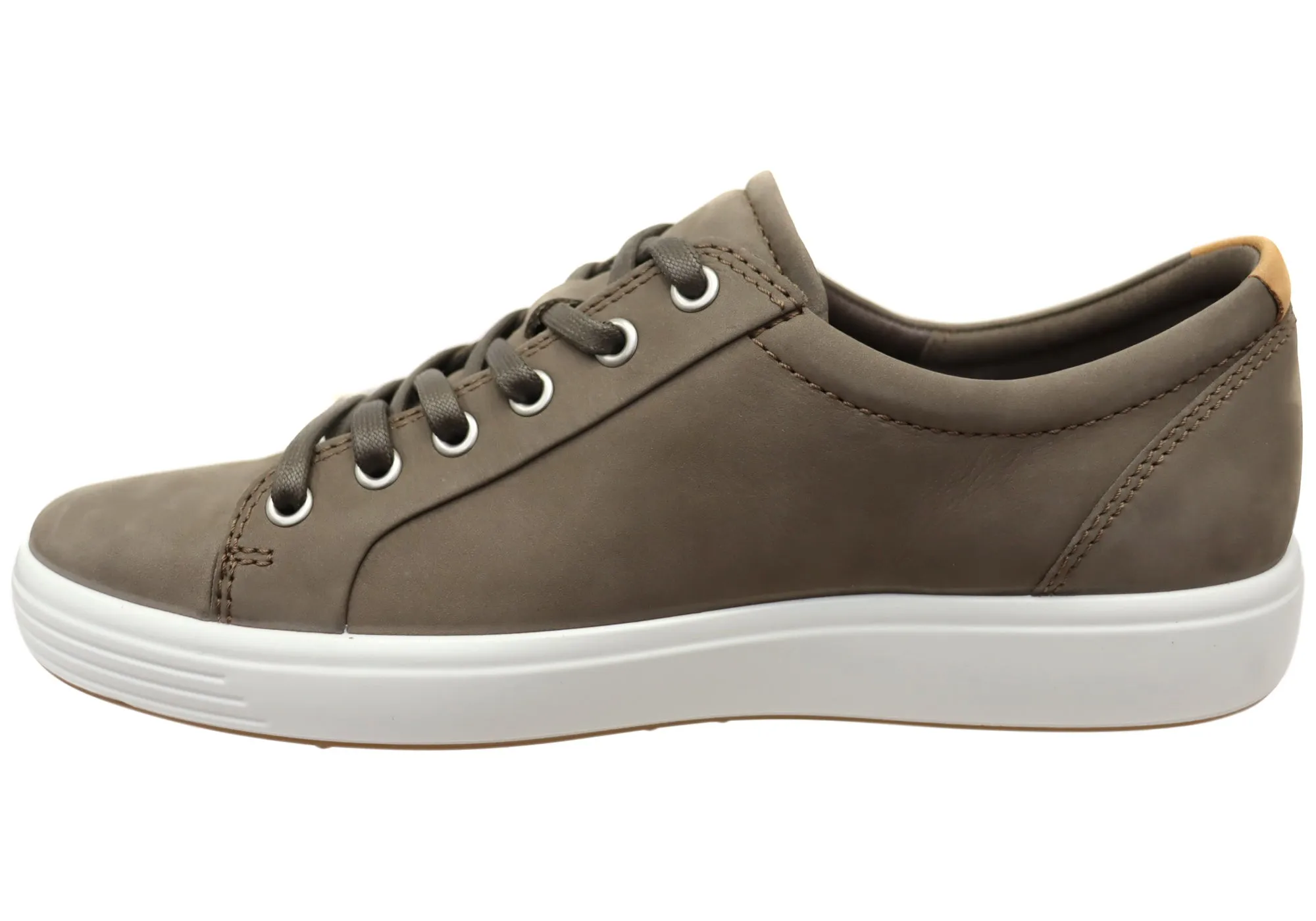 ECCO Herren Soft 7 Bequeme Leder Casual Schnürschuhe Sneaker Ecco Schuhe