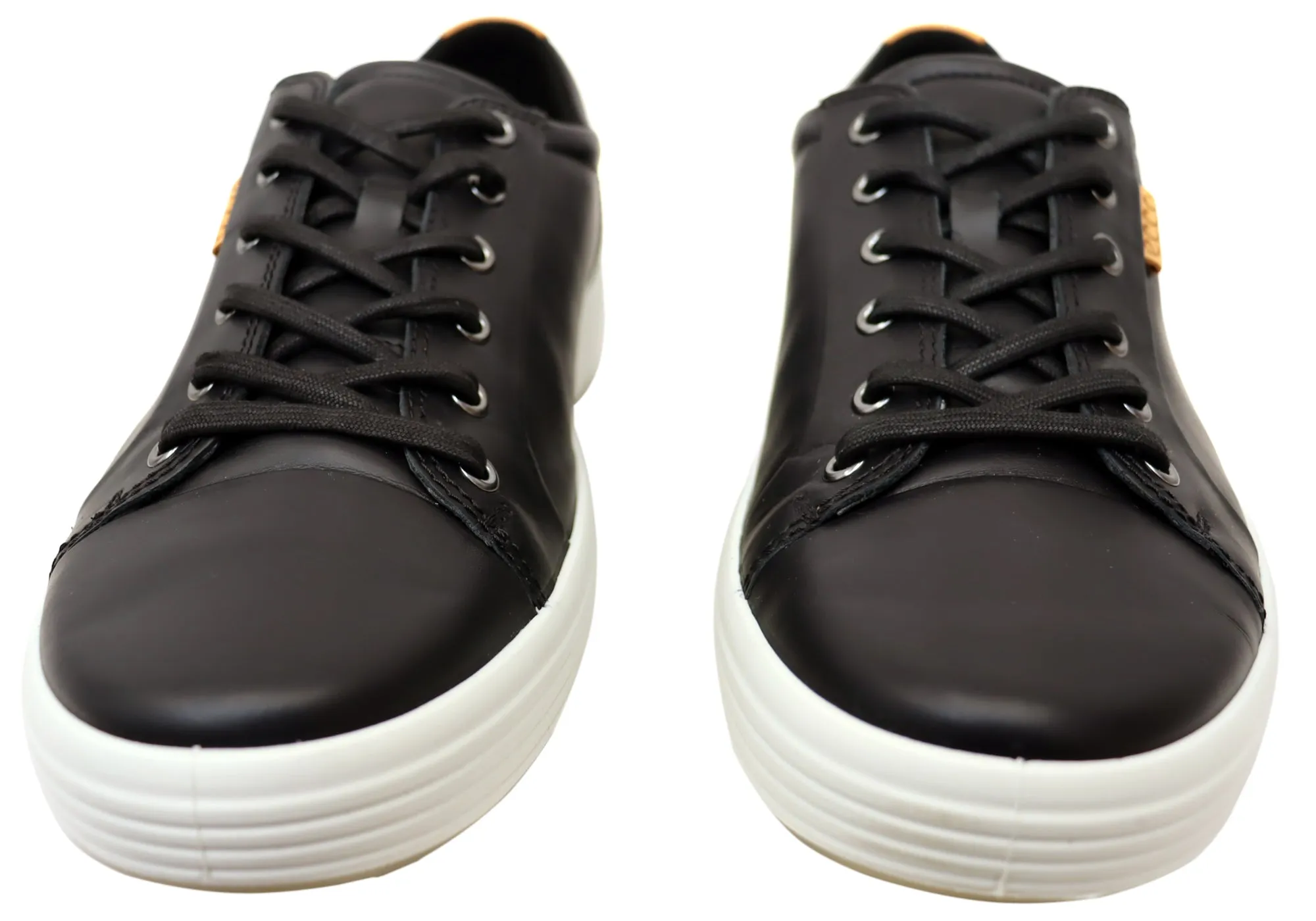 ECCO Herren Soft 7 Bequeme Leder Casual Schnürschuhe Sneaker Ecco Schuhe