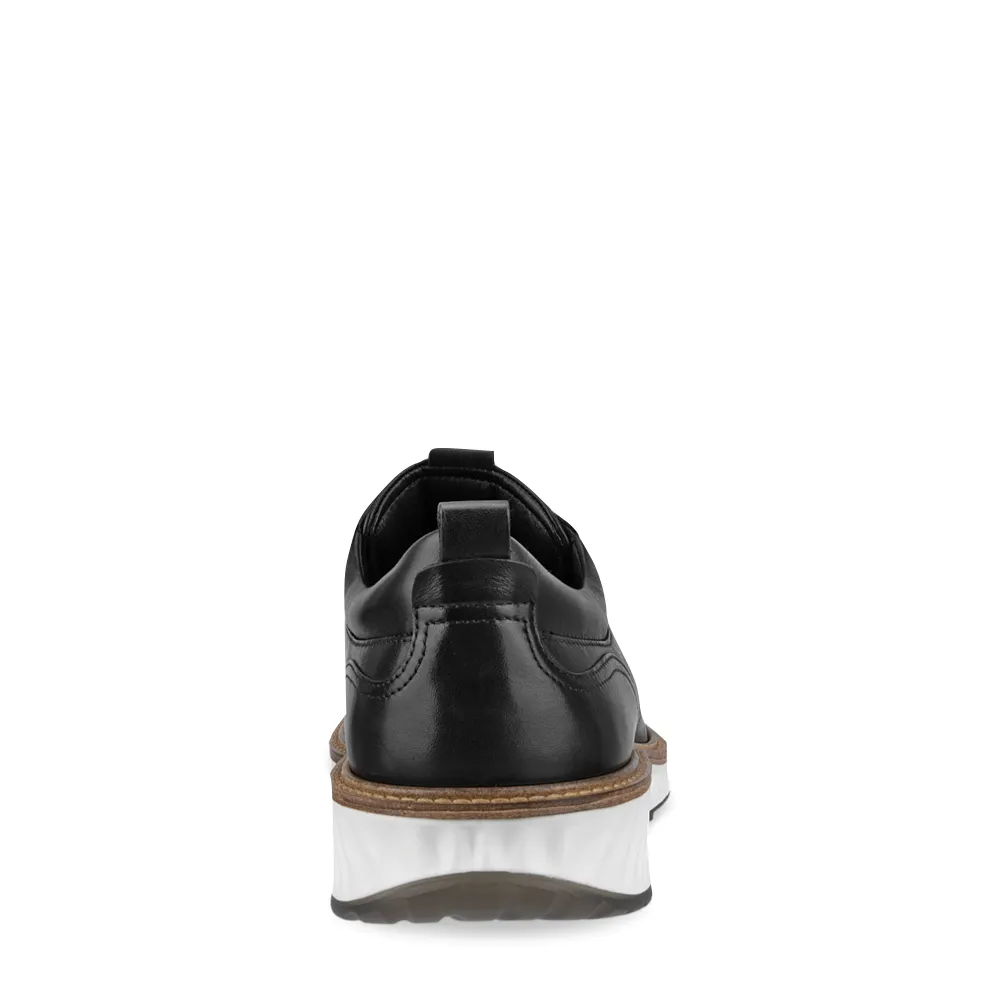 Ecco Herren ST.1 Hybrid Cap Toe Derby Schnürschuh in Schwarz