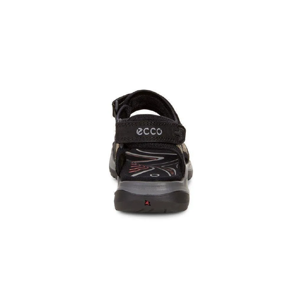 ECCO Damen 069563 Yucatan Sandale Schwarz Nubuk