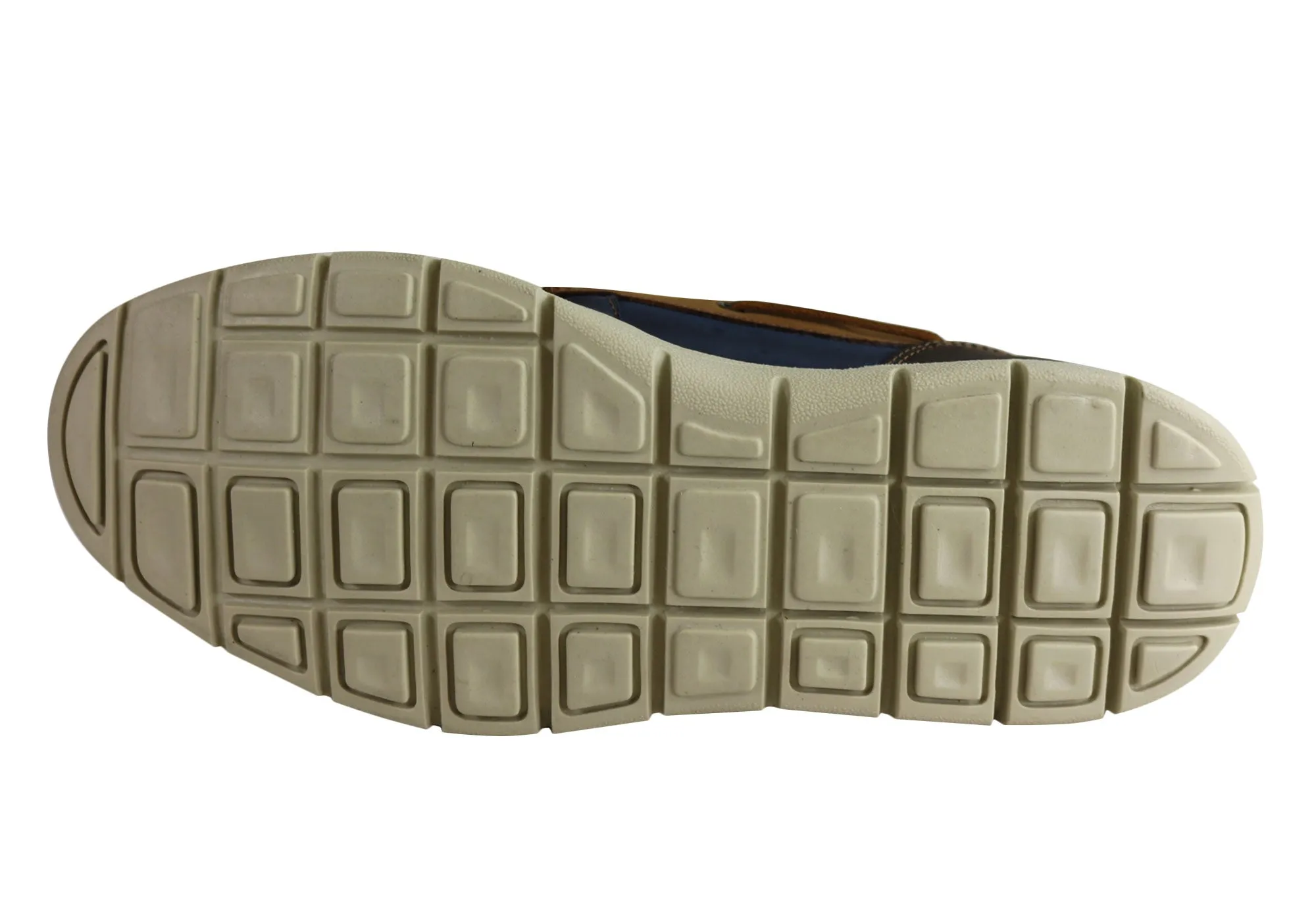 Ferricelli Anker Herren Gepolsterte Bequeme Freizeitschuhe aus Leder mit Schnürung Ferricelli Schuhe