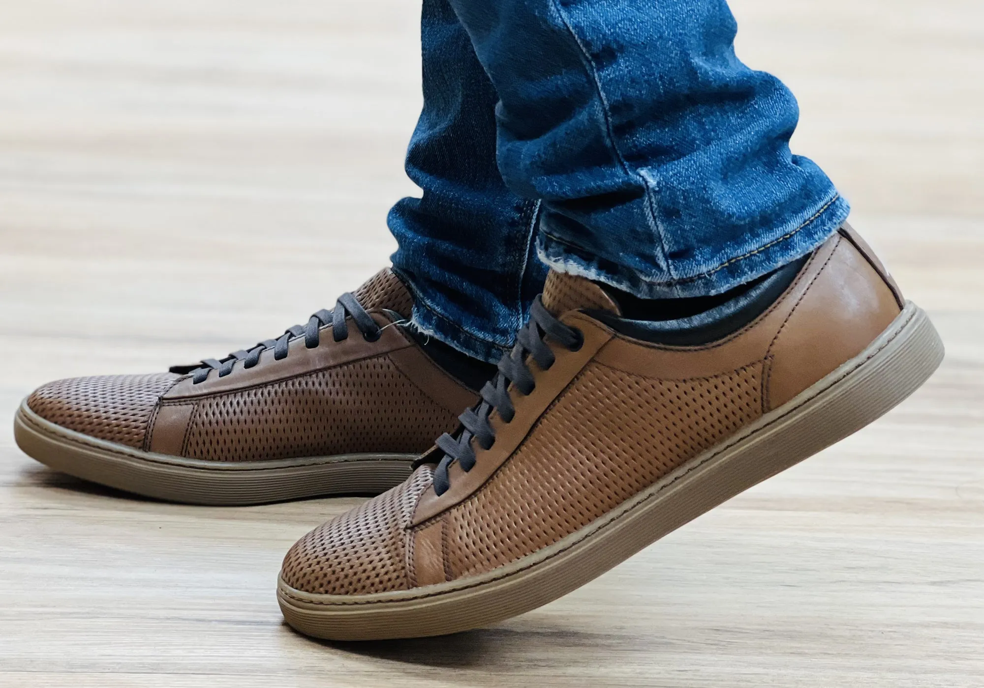 Ferricelli Finch Herren Lederschnürschuhe Freizeitschuhe Hergestellt in Brasilien Ferricelli Schuhe