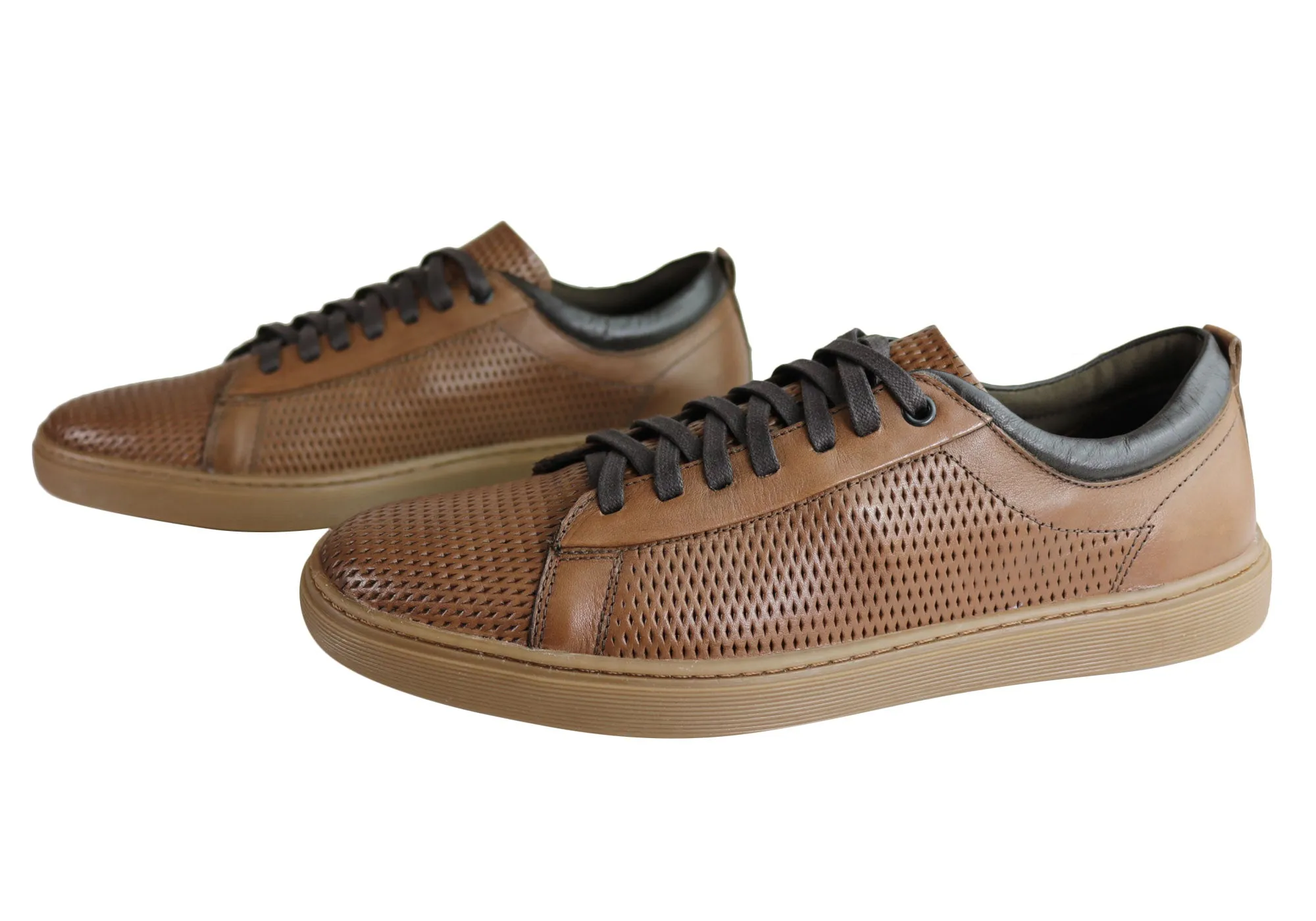 Ferricelli Finch Herren Lederschnürschuhe Freizeitschuhe Hergestellt in Brasilien Ferricelli Schuhe