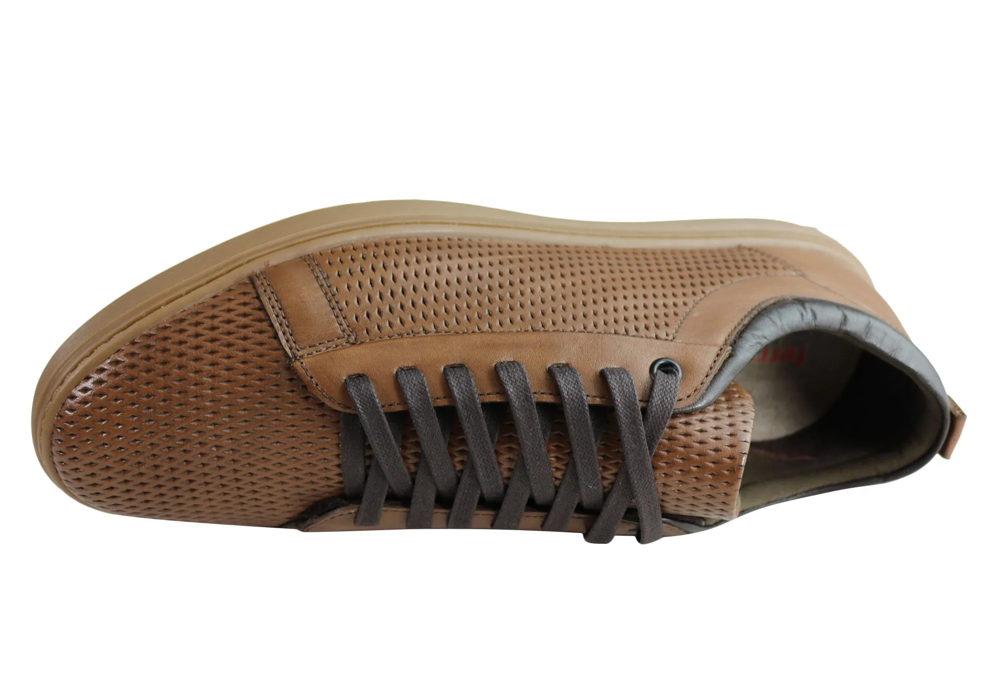 Ferricelli Finch Herren Lederschnürschuhe Freizeitschuhe Hergestellt in Brasilien Ferricelli Schuhe