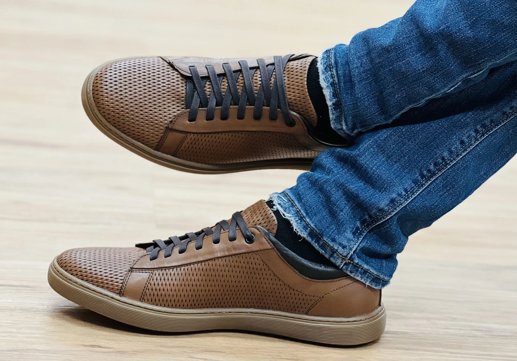 Ferricelli Finch Herren Lederschnürschuhe Freizeitschuhe Hergestellt in Brasilien Ferricelli Schuhe