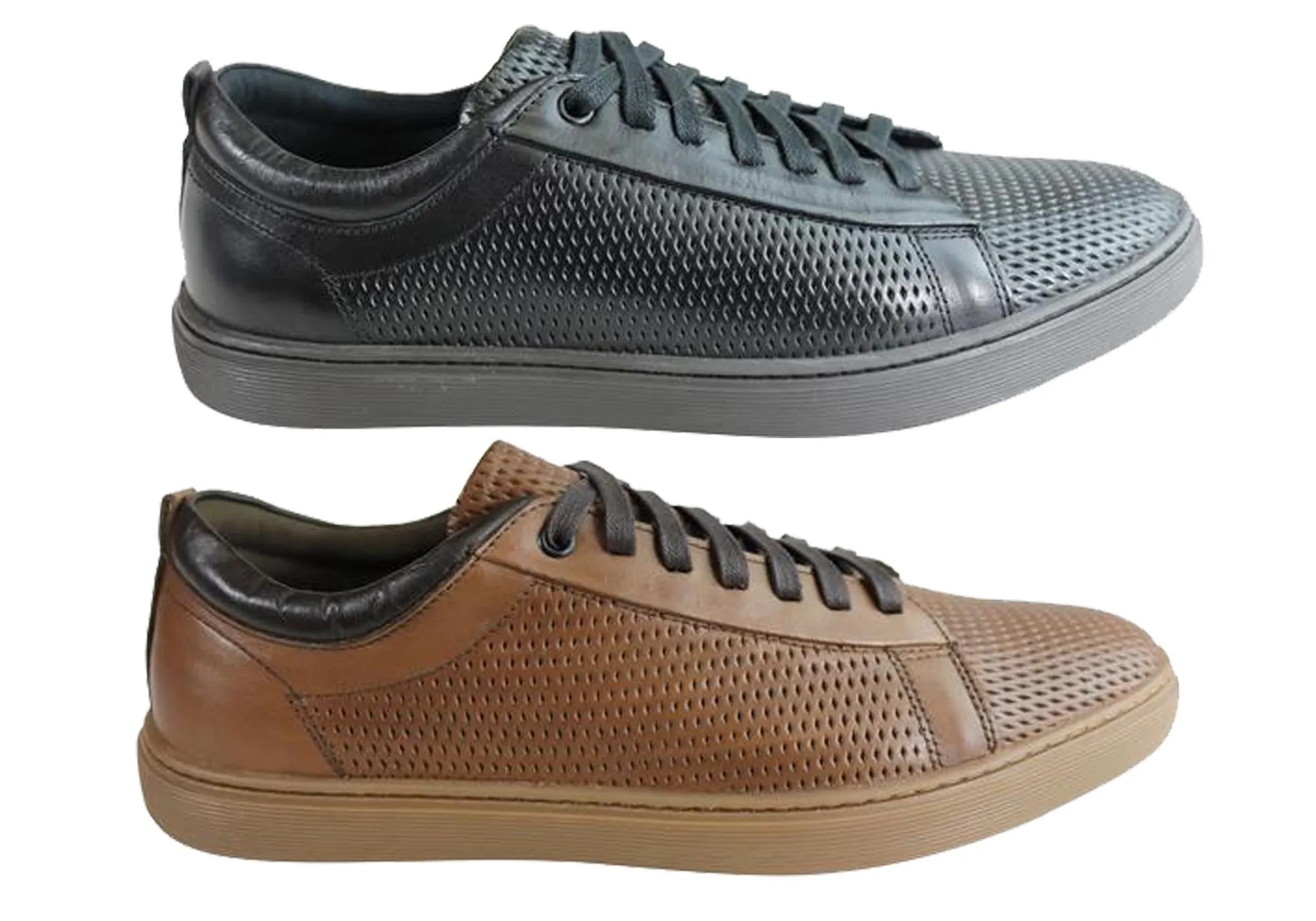 Ferricelli Finch Herren Lederschnürschuhe Freizeitschuhe Hergestellt in Brasilien Ferricelli Schuhe