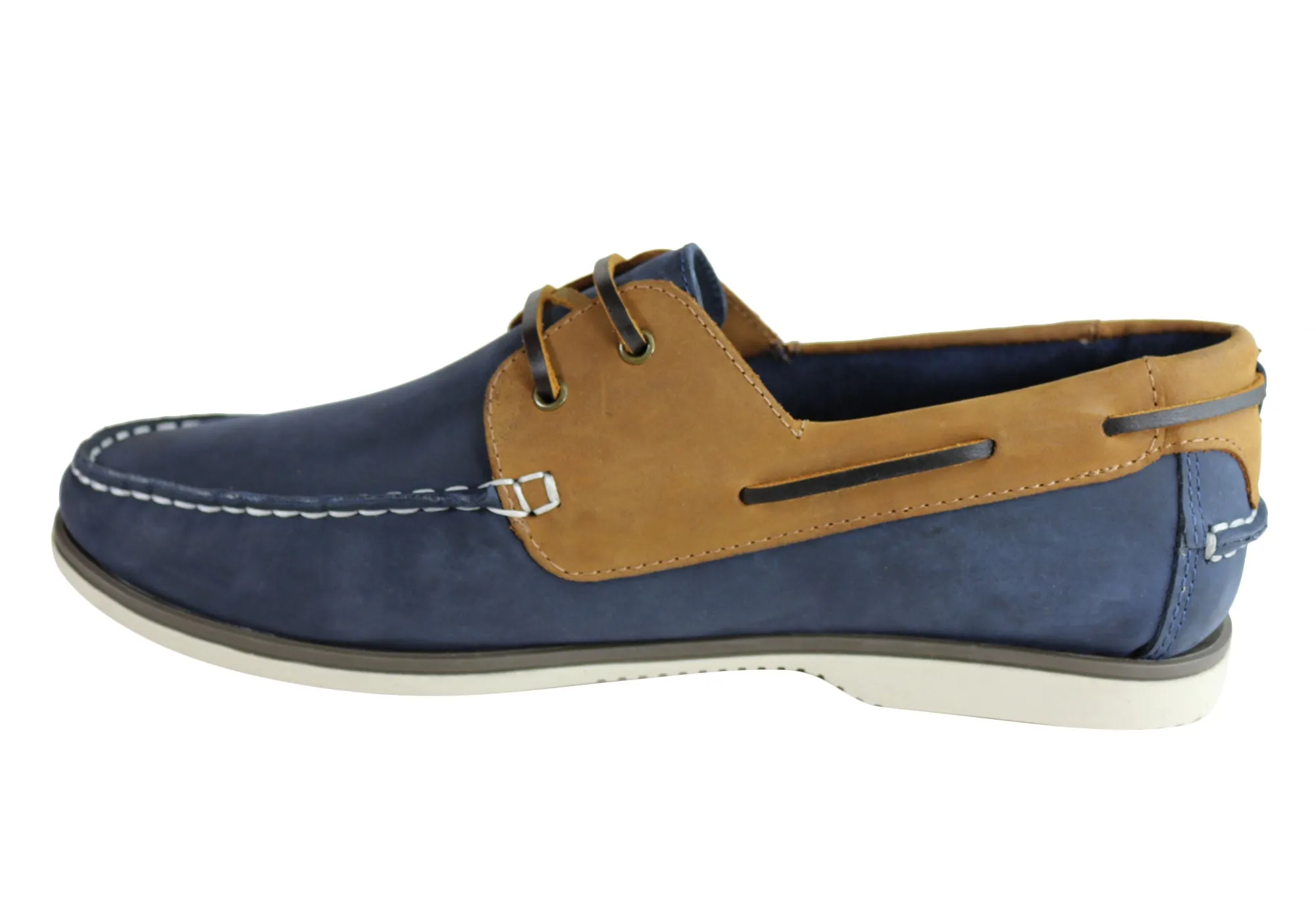 Ferricelli Gordon Herren Freizeit-Lederschuhe mit Schnürung Hergestellt in Brasilien Ferricelli Schuhe