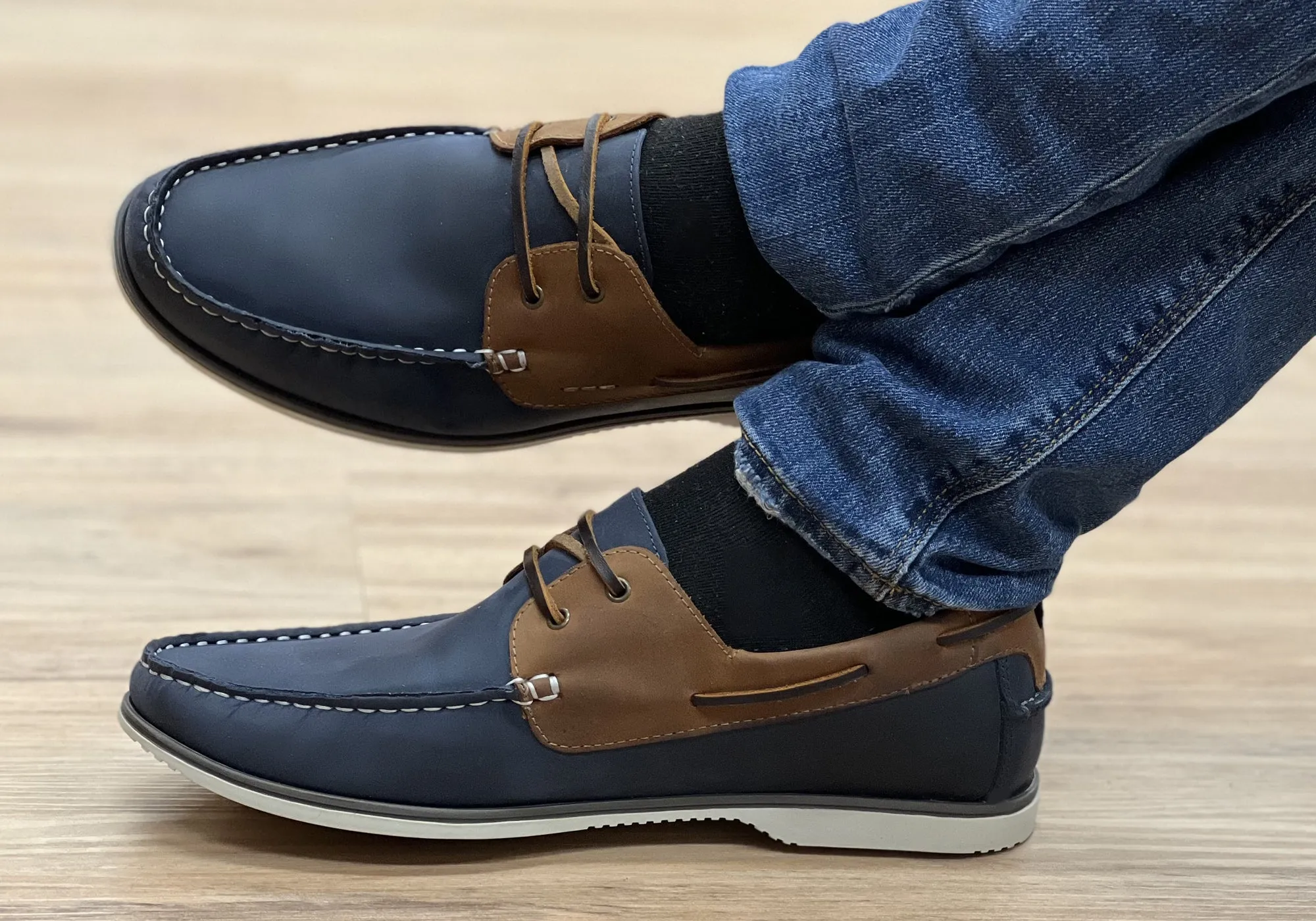 Ferricelli Gordon Herren Freizeit-Lederschuhe mit Schnürung Hergestellt in Brasilien Ferricelli Schuhe
