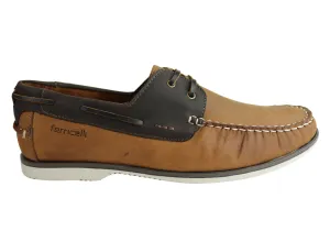 Ferricelli Gordon Herren Freizeit-Lederschuhe mit Schnürung Hergestellt in Brasilien Ferricelli Schuhe