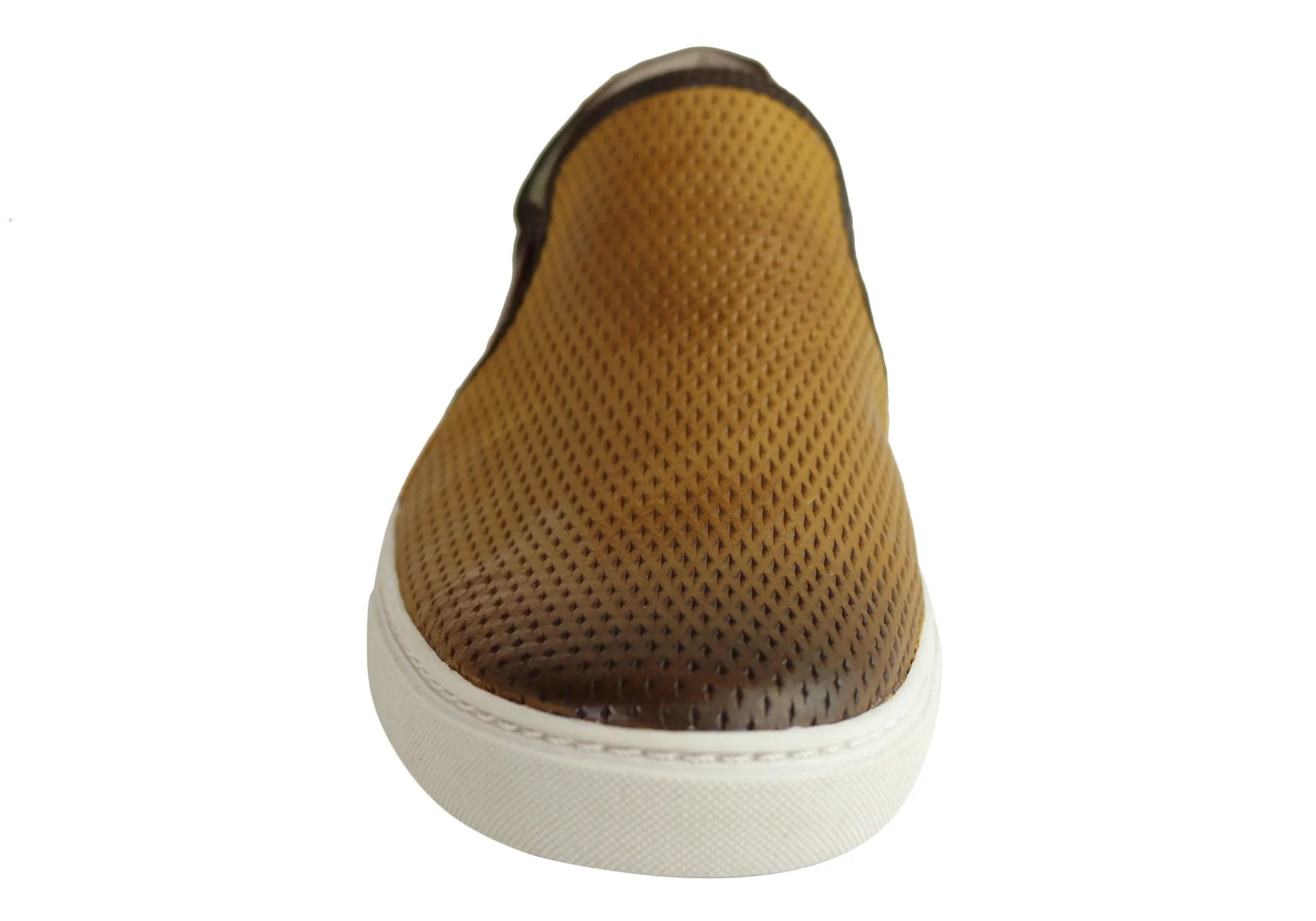 Ferricelli Kelvin Herren Leder Slip-On Freizeitschuhe Hergestellt in Brasilien Ferricelli Schuhe