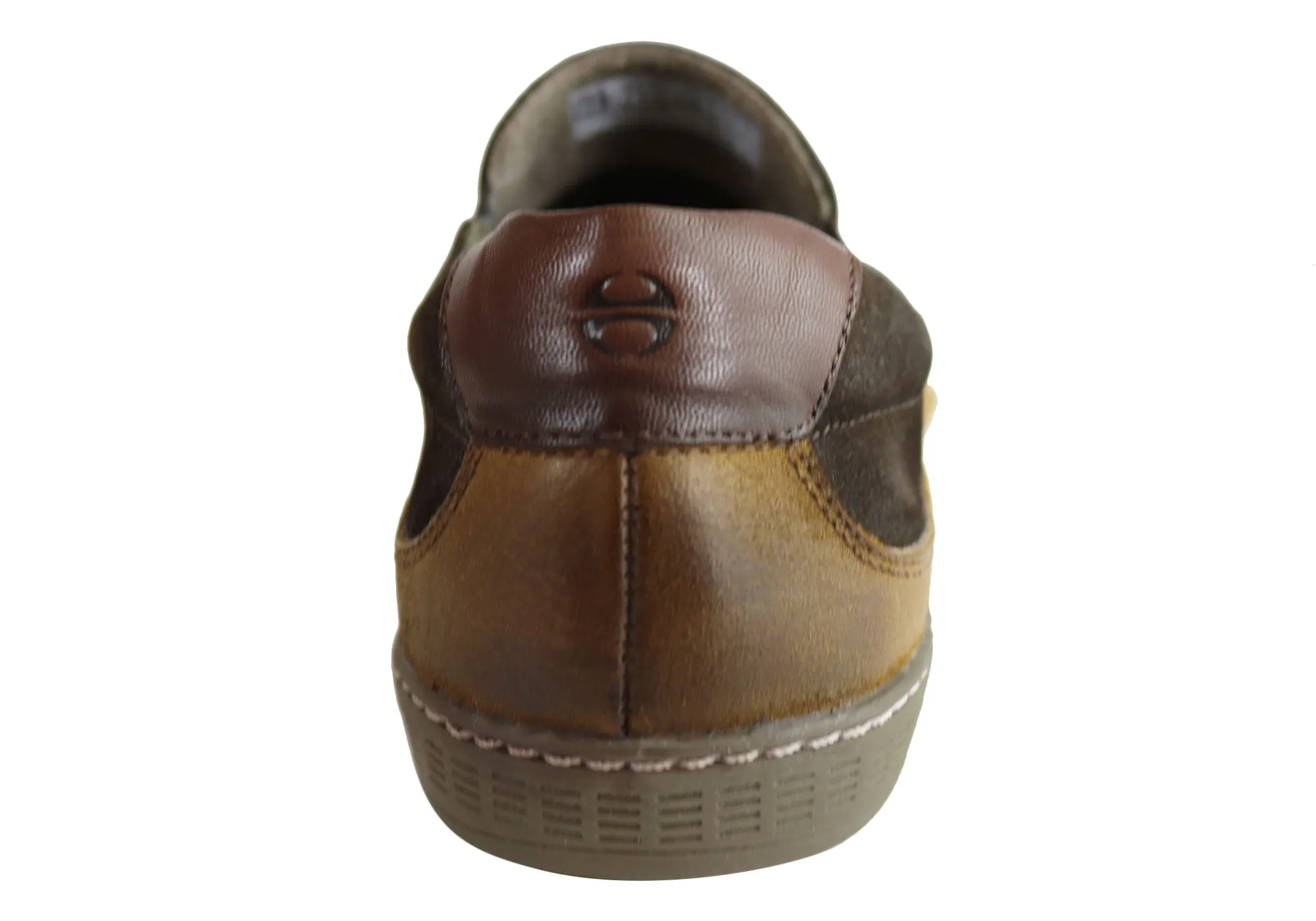 Ferricelli Kelvin Herren Leder Slip-On Freizeitschuhe Hergestellt in Brasilien Ferricelli Schuhe