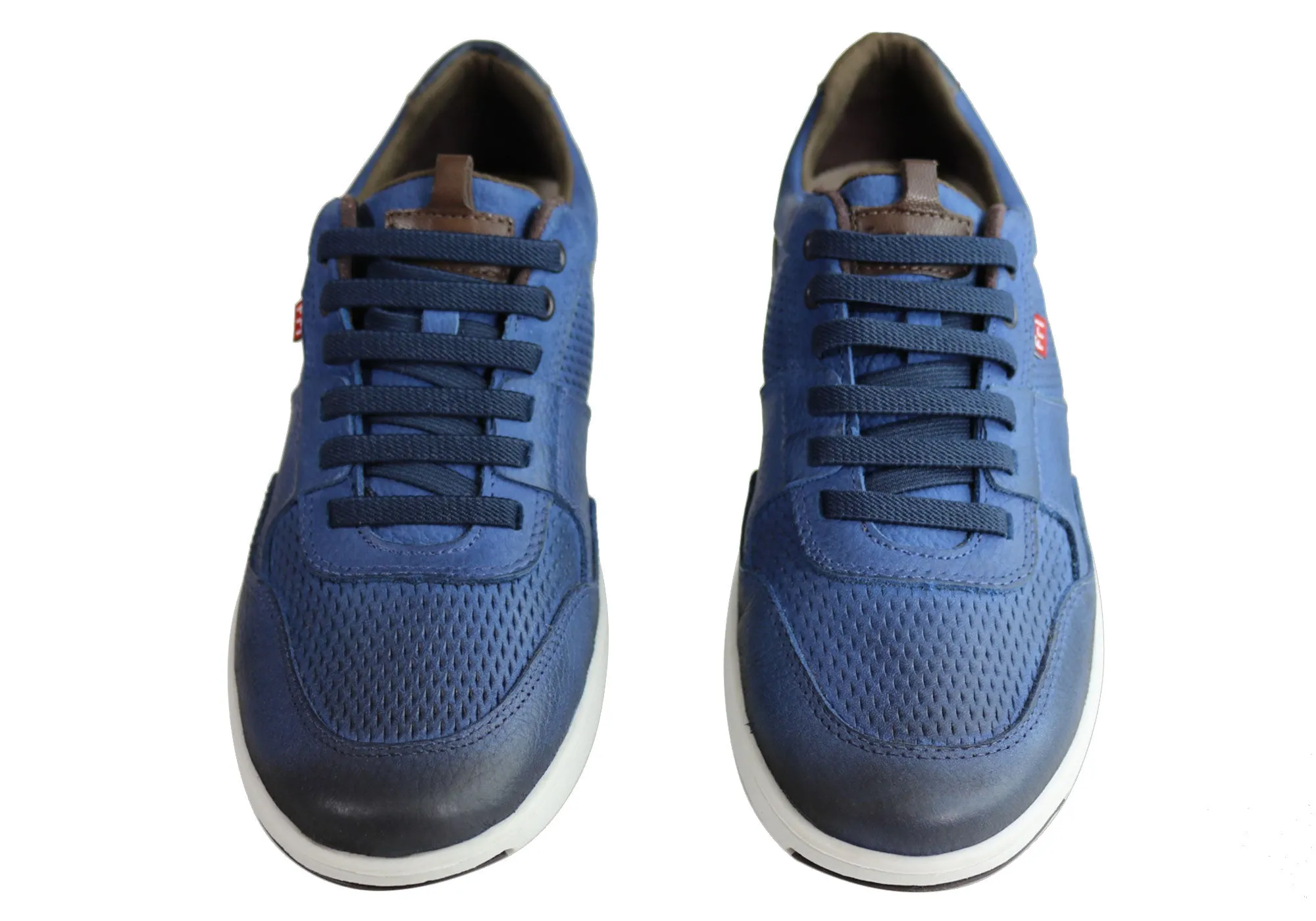 Ferricelli Orbit Herren Leder Slip-On Freizeitschuhe Hergestellt in Brasilien Ferricelli Schuhe