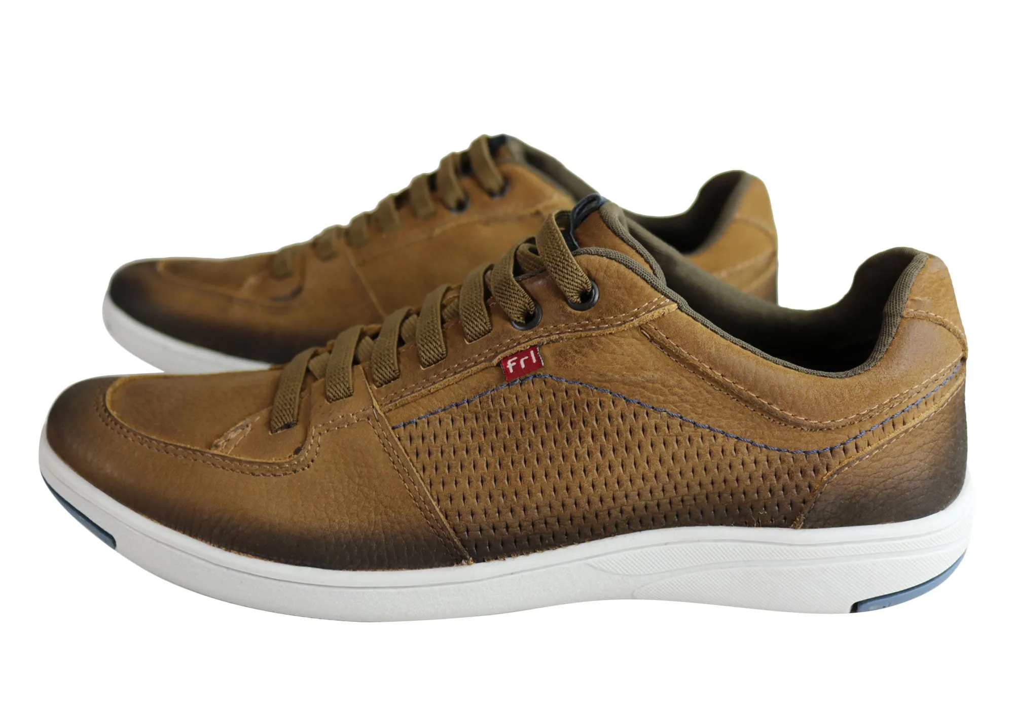 Ferricelli Orbit Herren Leder Slip-On Freizeitschuhe Hergestellt in Brasilien Ferricelli Schuhe