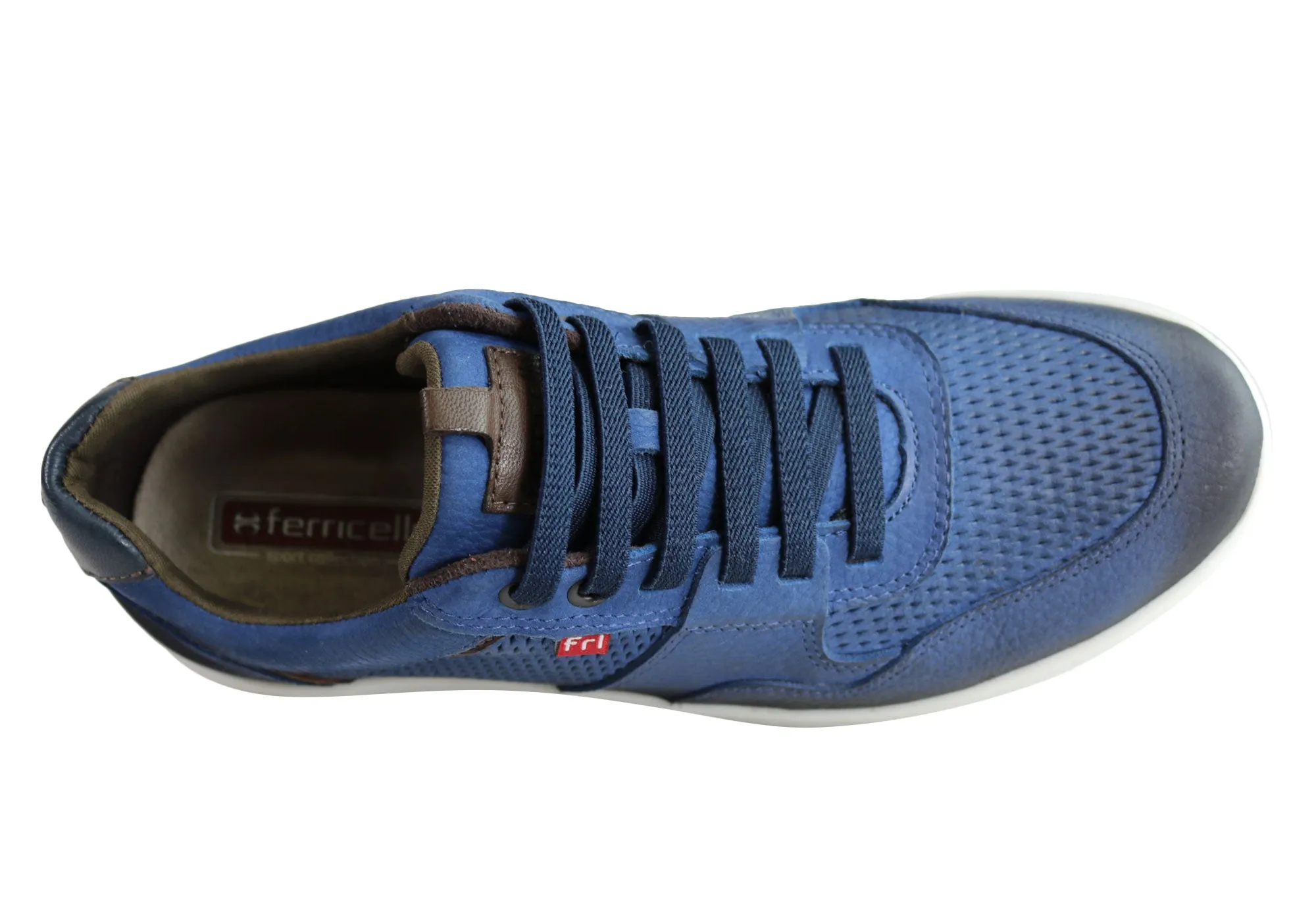 Ferricelli Orbit Herren Leder Slip-On Freizeitschuhe Hergestellt in Brasilien Ferricelli Schuhe