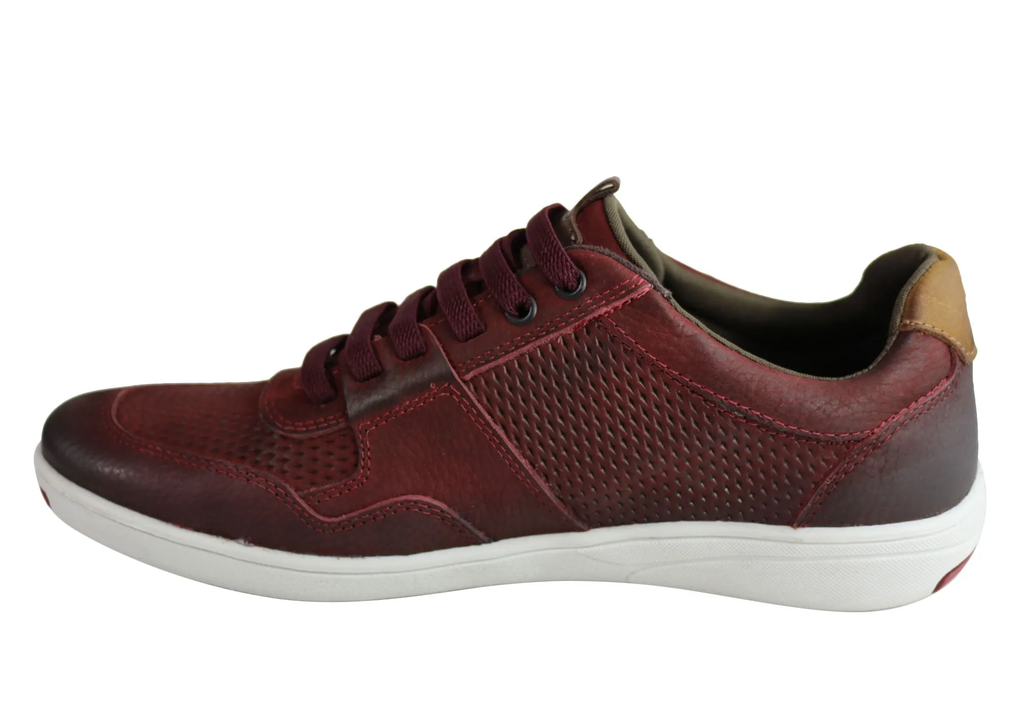 Ferricelli Orbit Herren Leder Slip-On Freizeitschuhe Hergestellt in Brasilien Ferricelli Schuhe