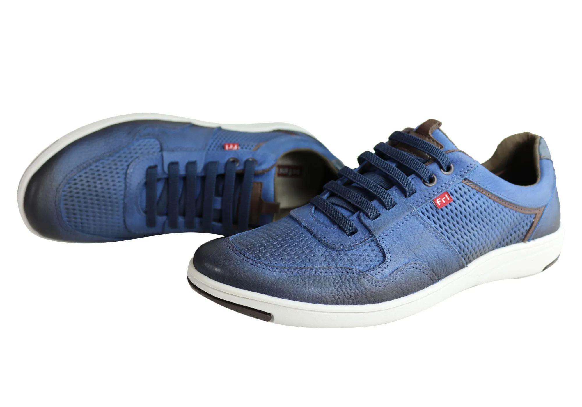 Ferricelli Orbit Herren Leder Slip-On Freizeitschuhe Hergestellt in Brasilien Ferricelli Schuhe