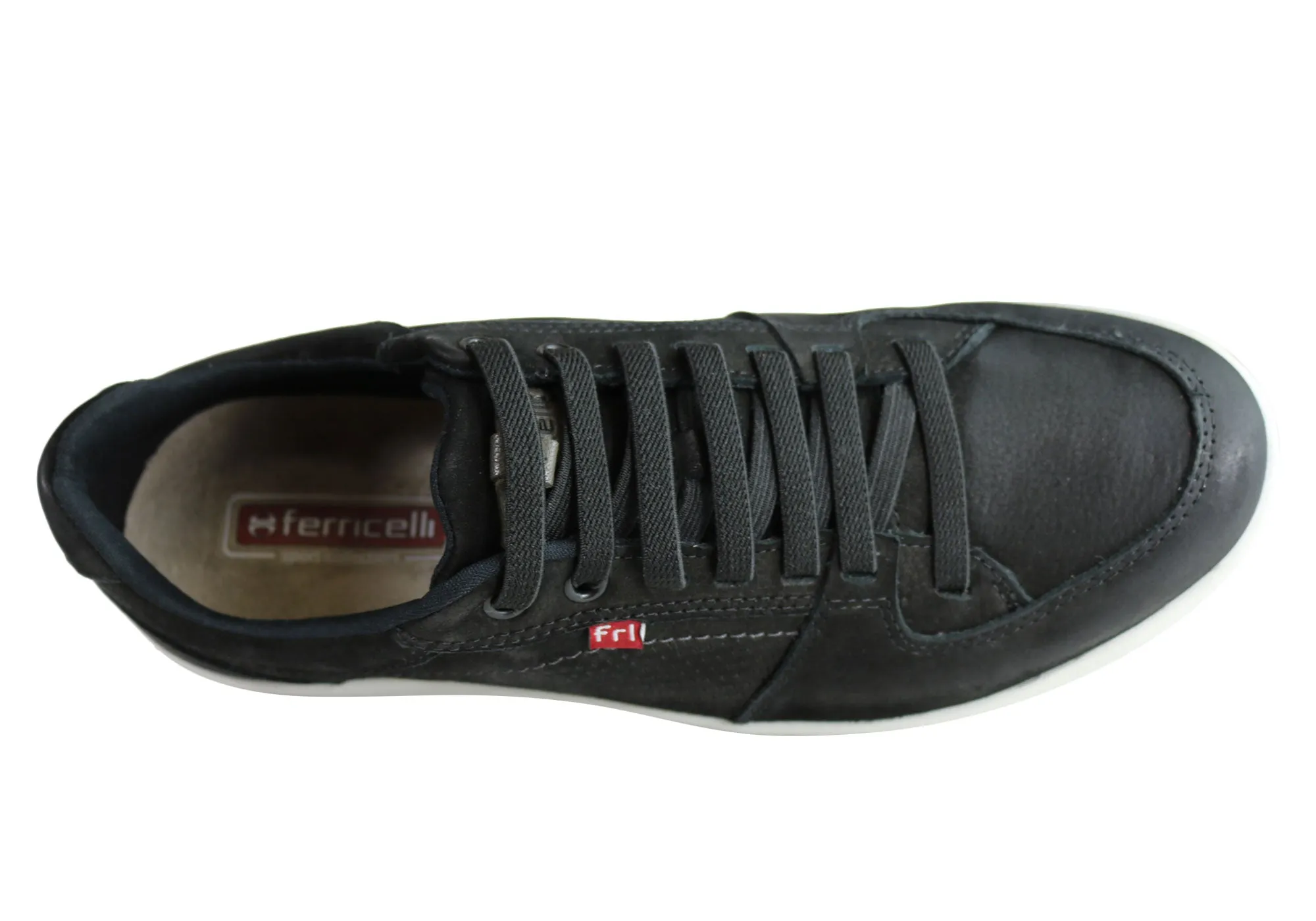 Ferricelli Orbit Herren Leder Slip-On Freizeitschuhe Hergestellt in Brasilien Ferricelli Schuhe