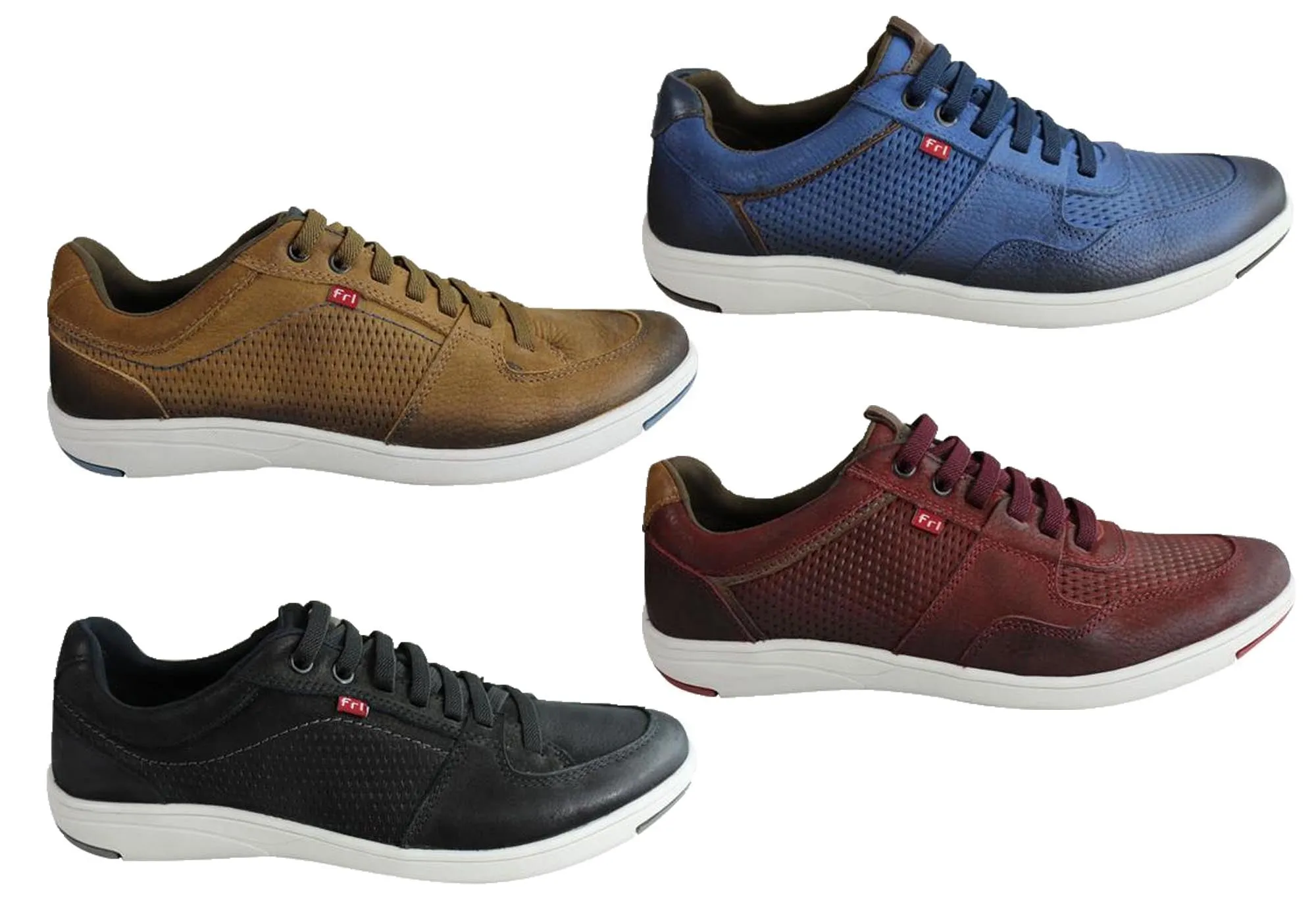 Ferricelli Orbit Herren Leder Slip-On Freizeitschuhe Hergestellt in Brasilien Ferricelli Schuhe