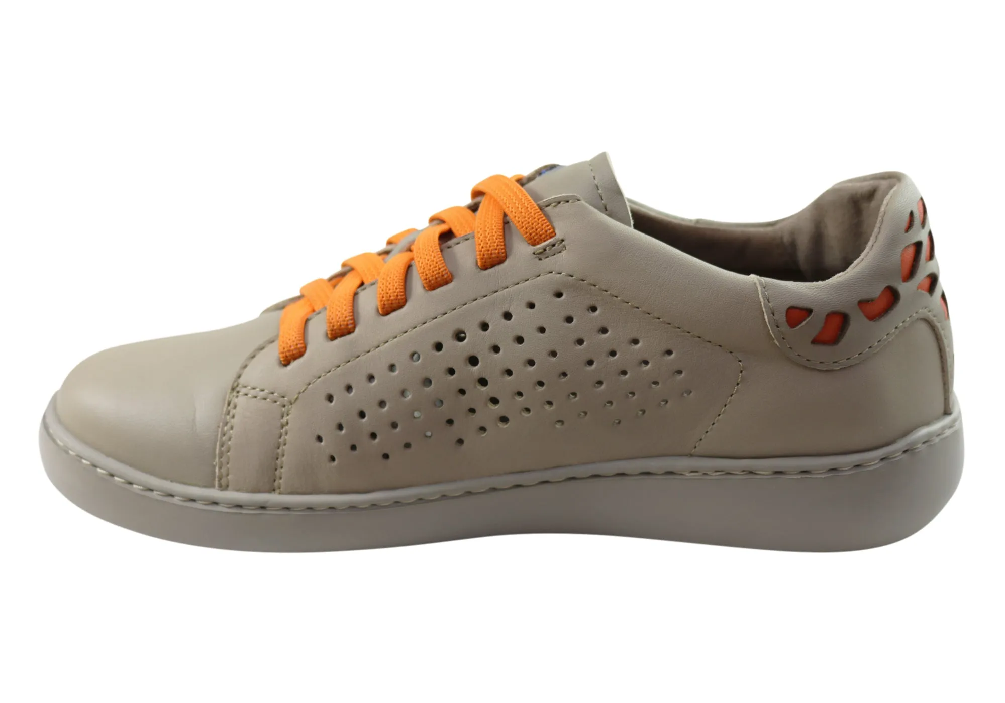 Flex & Go Abra Damen Komfort Ledercasualschuhe Hergestellt in Portugal Flex & Go Schuhe