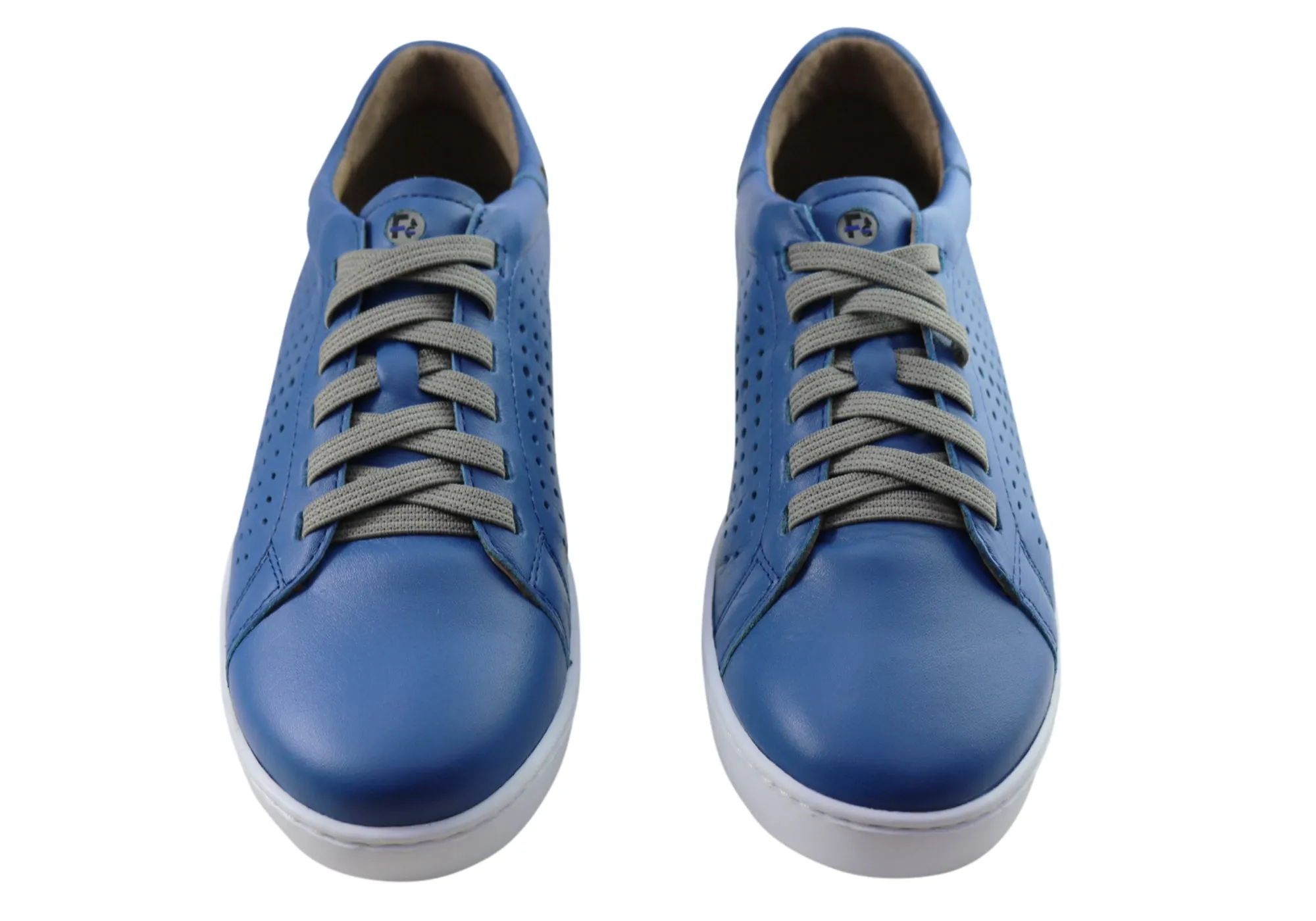 Flex & Go Abra Damen Komfort Ledercasualschuhe Hergestellt in Portugal Flex & Go Schuhe