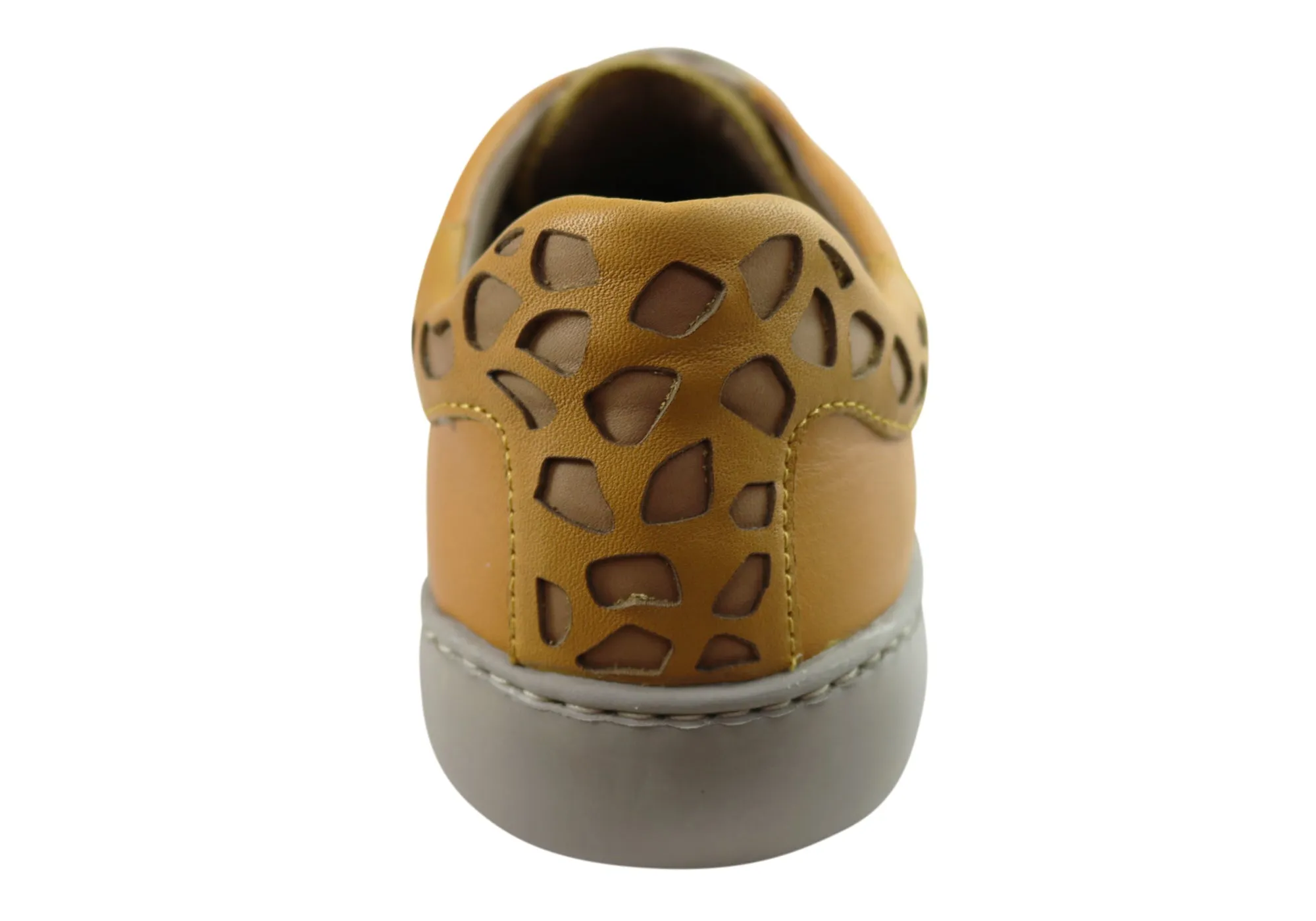 Flex & Go Abra Damen Komfort Ledercasualschuhe Hergestellt in Portugal Flex & Go Schuhe