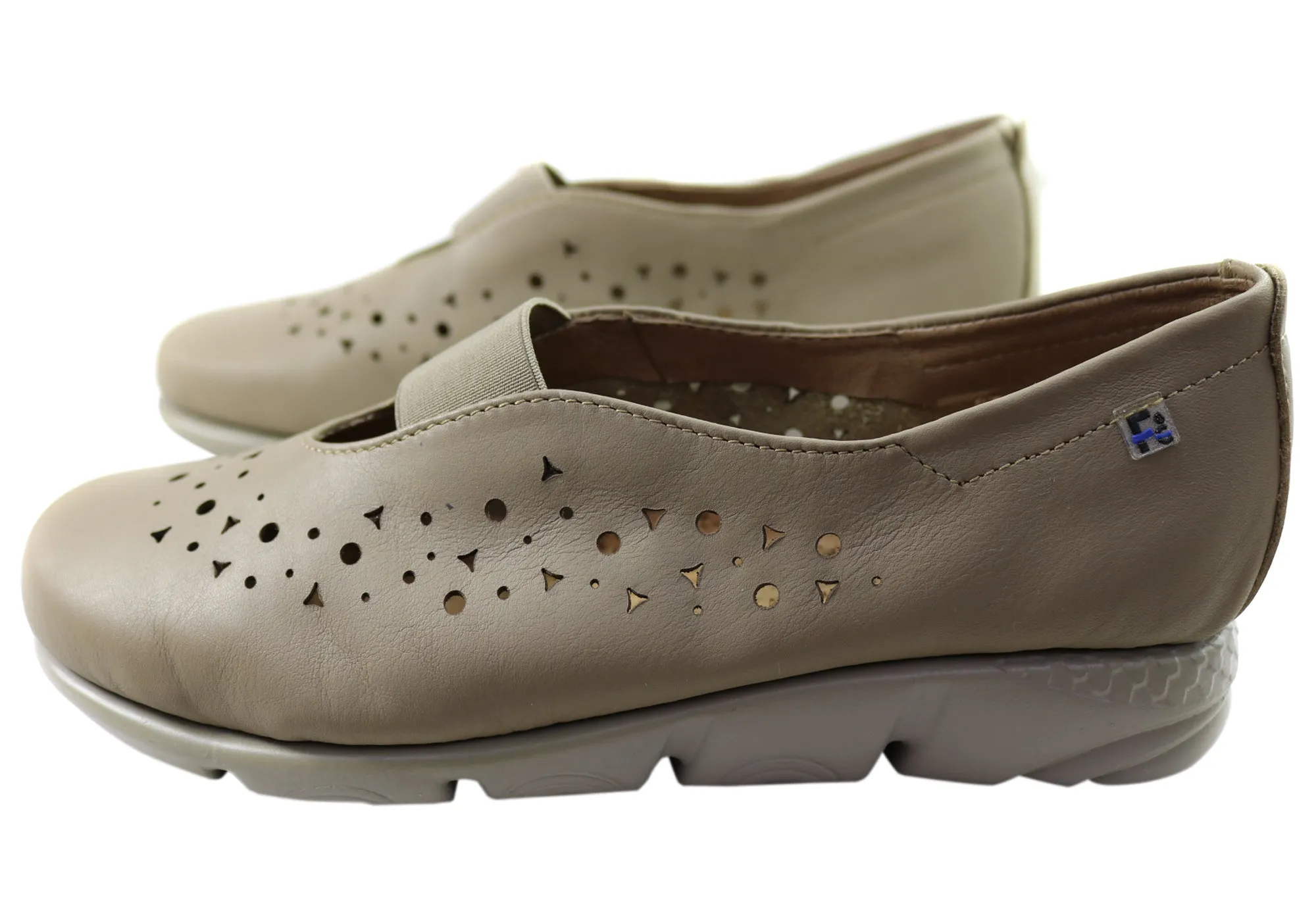 Flex & Go Anouk Damen Bequeme Lederschuhe Hergestellt In Portugal Flex & Go Schuhe