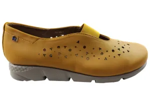 Flex & Go Anouk Damen Bequeme Lederschuhe Hergestellt In Portugal Flex & Go Schuhe