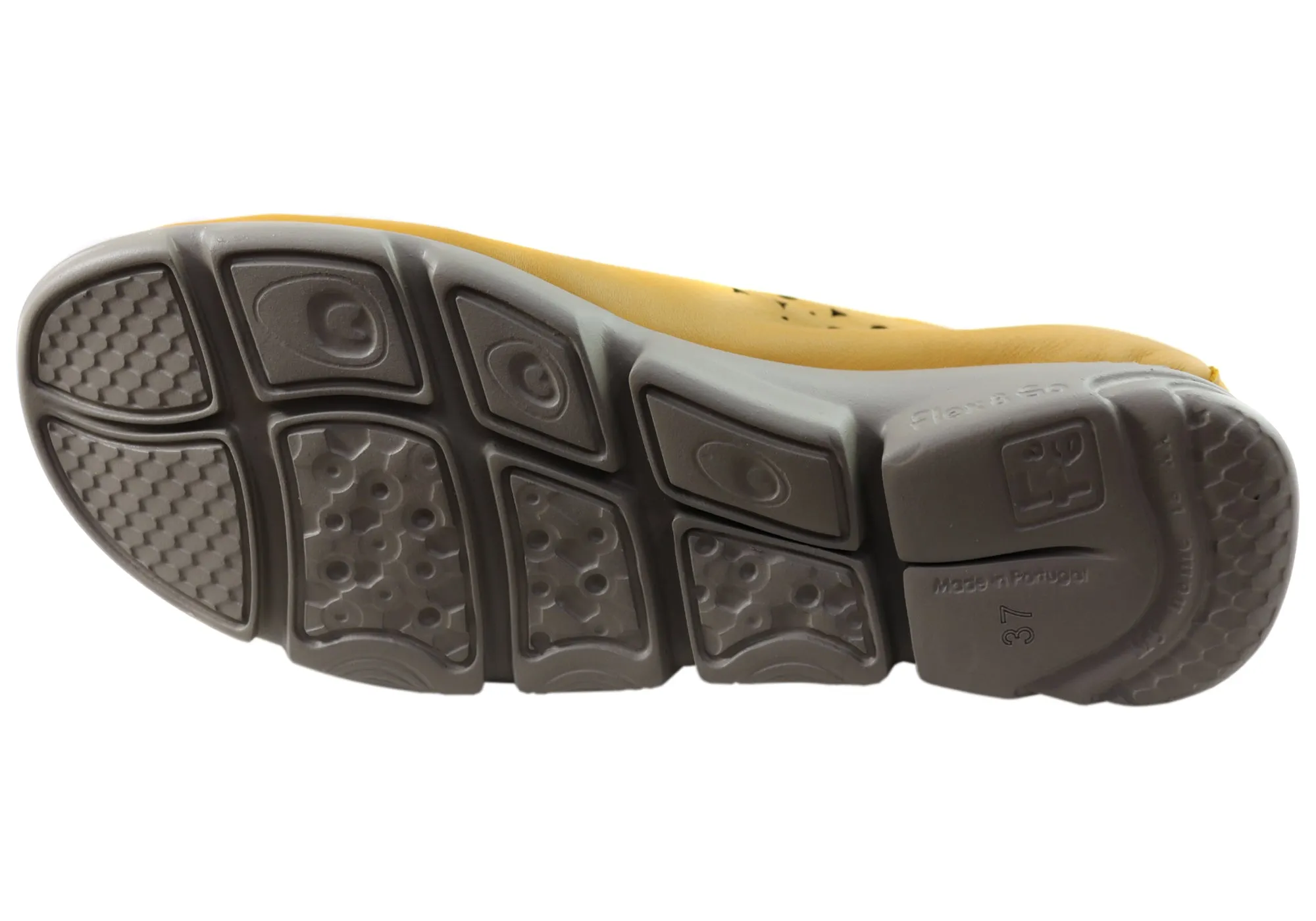 Flex & Go Anouk Damen Bequeme Lederschuhe Hergestellt In Portugal Flex & Go Schuhe