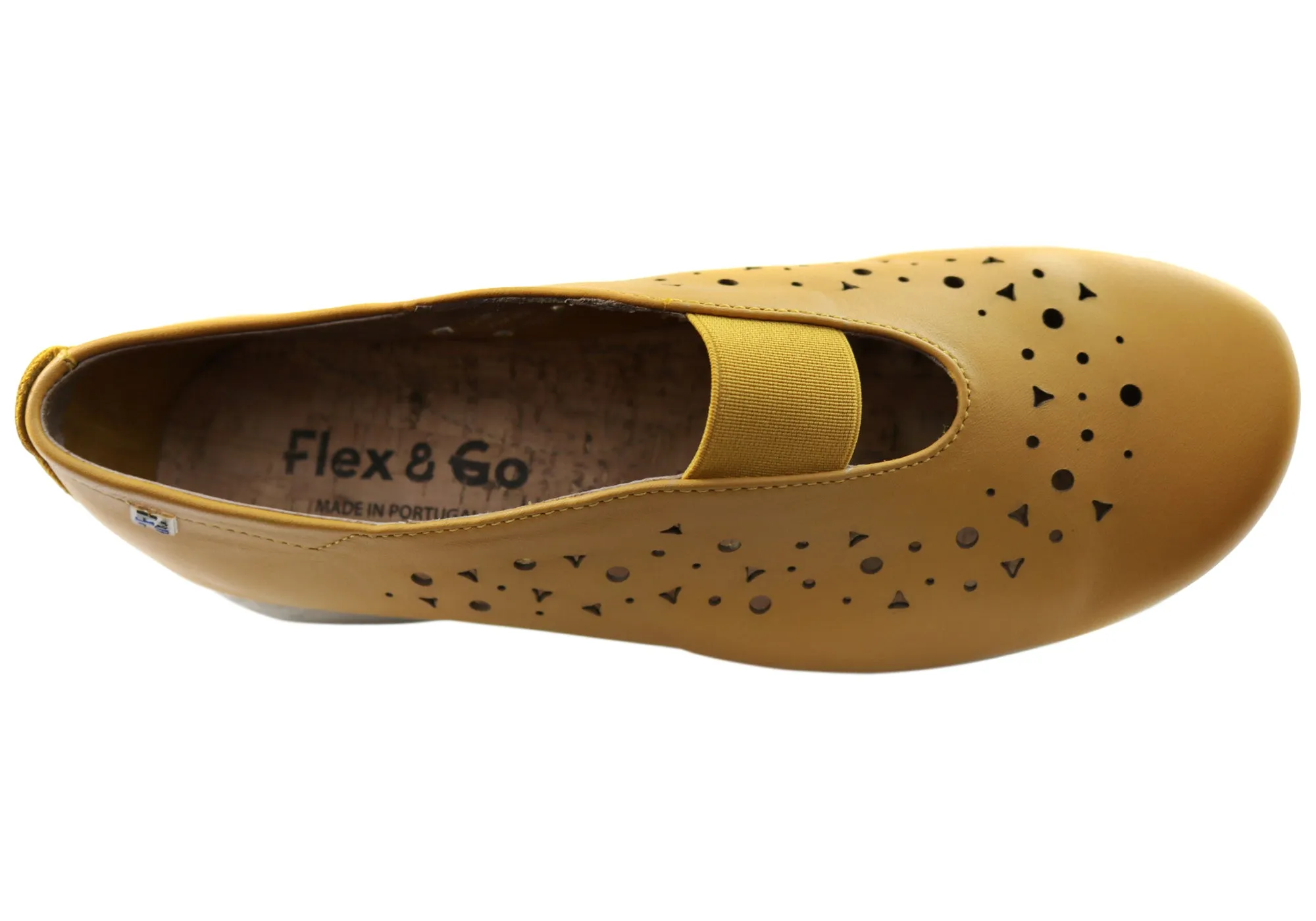 Flex & Go Anouk Damen Bequeme Lederschuhe Hergestellt In Portugal Flex & Go Schuhe