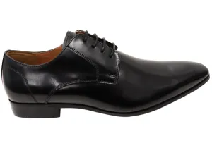 Florsheim Herren Kabul Plain Toe Derby EE Extra Weite Lederschuhe Florsheim Schuhe
