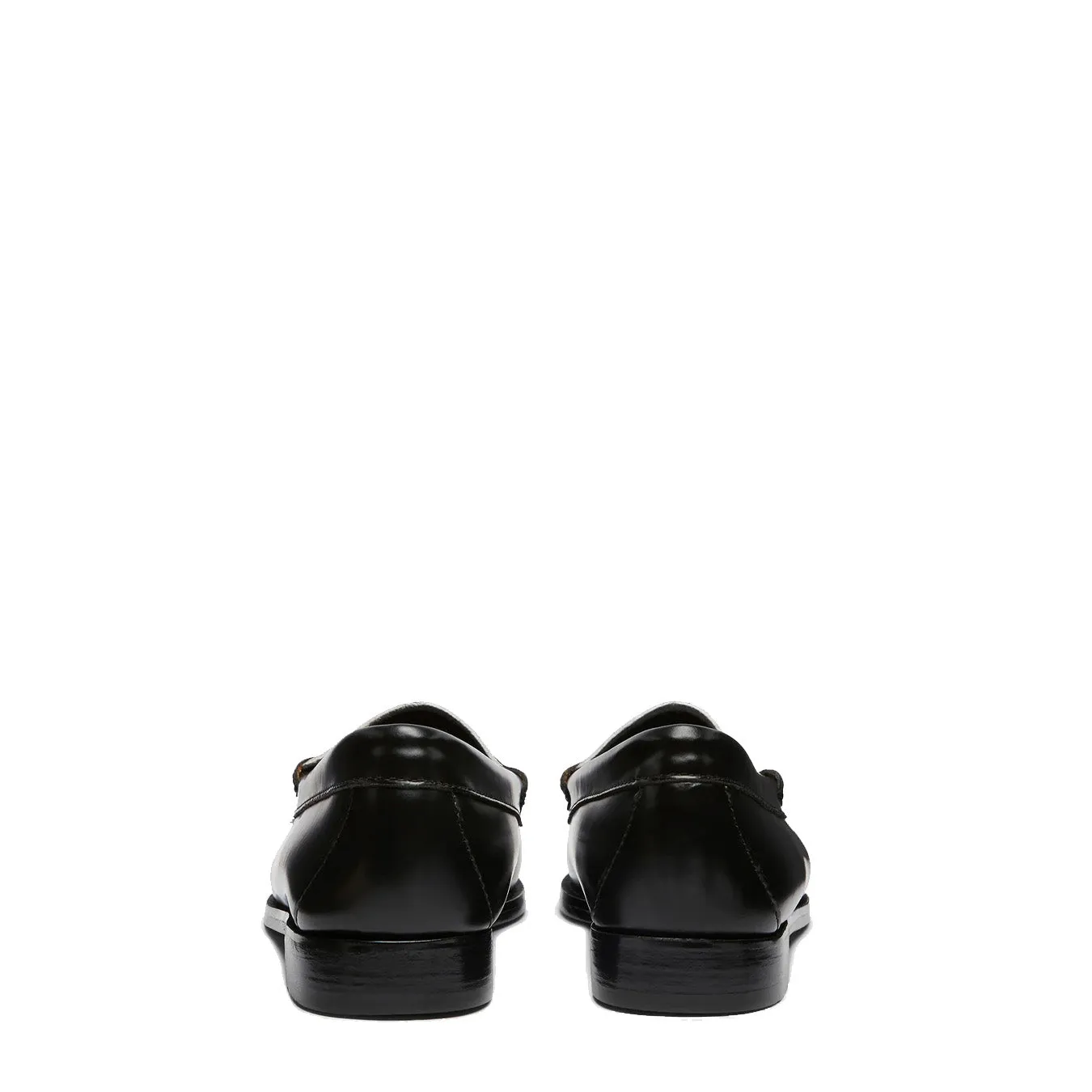 G.H.Bass Damen Bass Weejun Penny Loafer Schwarz & Weiß Leder G.H.Bass Schuhe