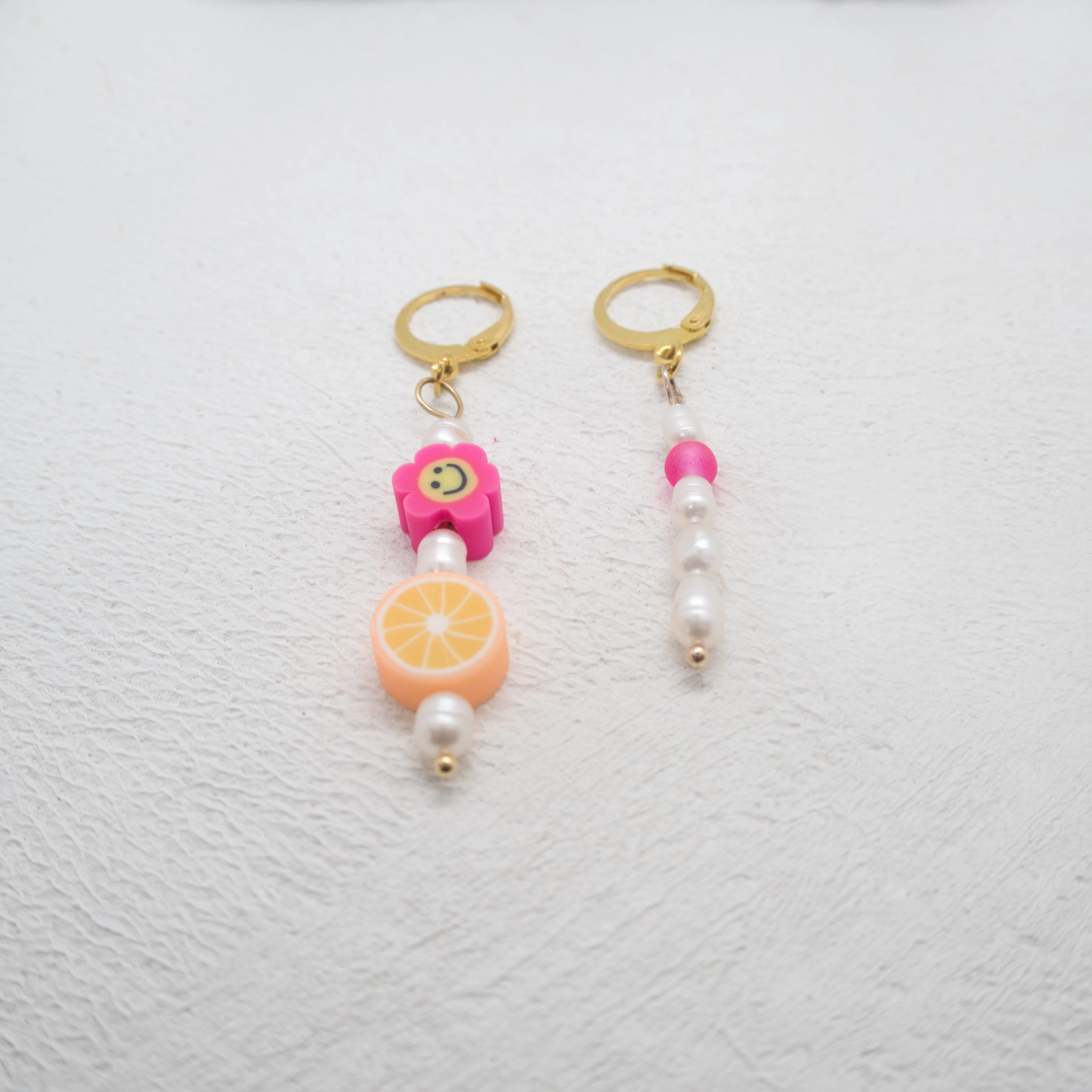 GOOD VIBES ONLY MISMATCHED EARRINGS