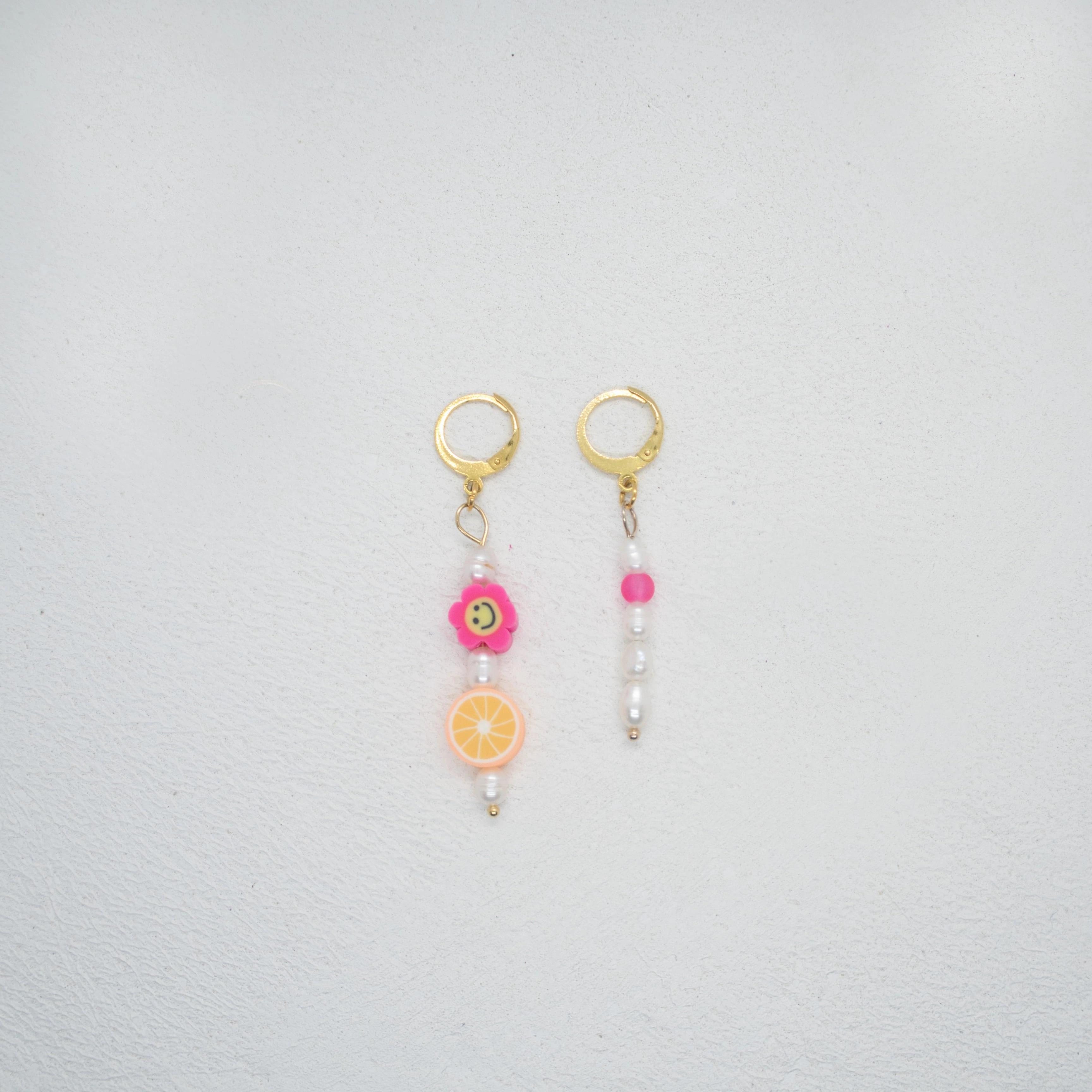 GOOD VIBES ONLY MISMATCHED EARRINGS