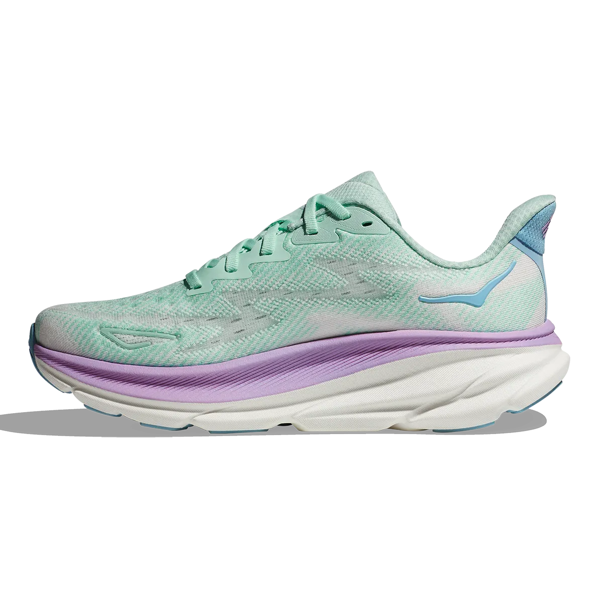 Hoka Clifton 9 - Sonnenbeschienener Ozean - Lila Dunst