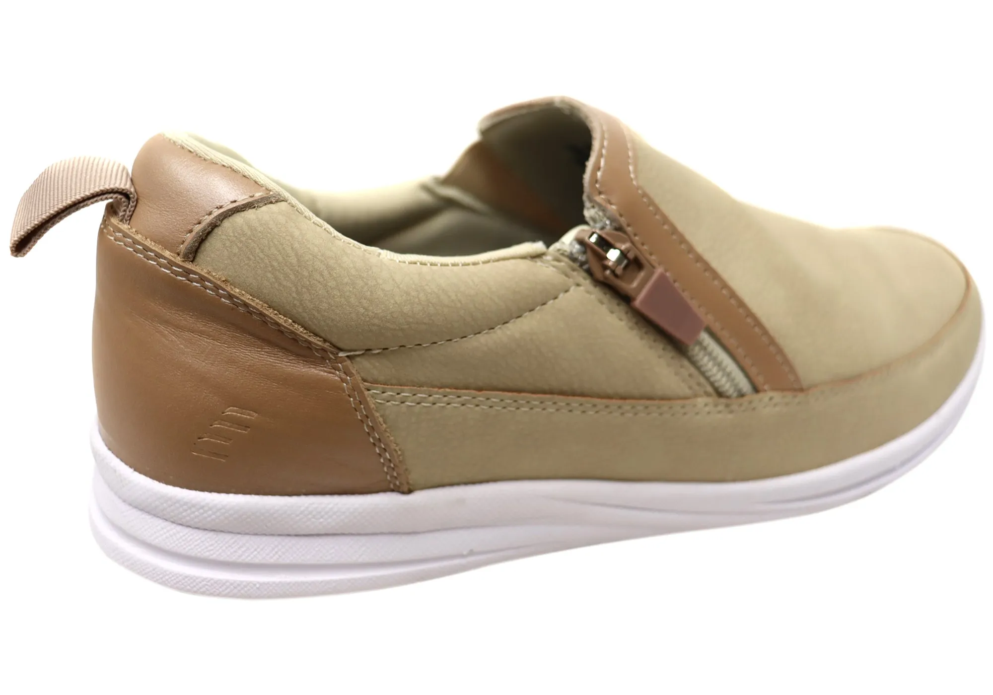 Homyped Journey Zip Damen Bequeme Unterstützende Freizeitschuhe Homyped Schuhe
