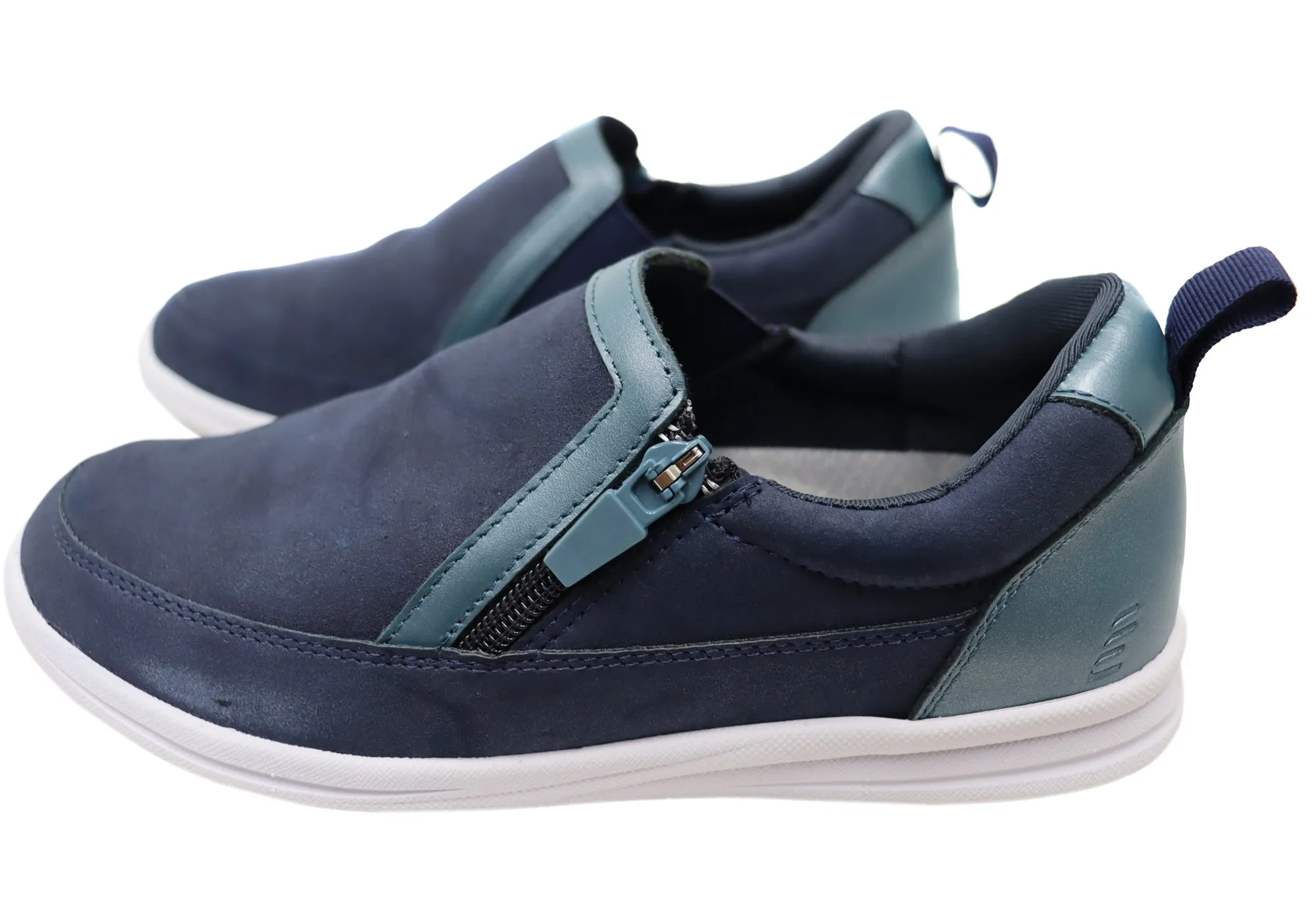 Homyped Journey Zip Damen Bequeme Unterstützende Freizeitschuhe Homyped Schuhe