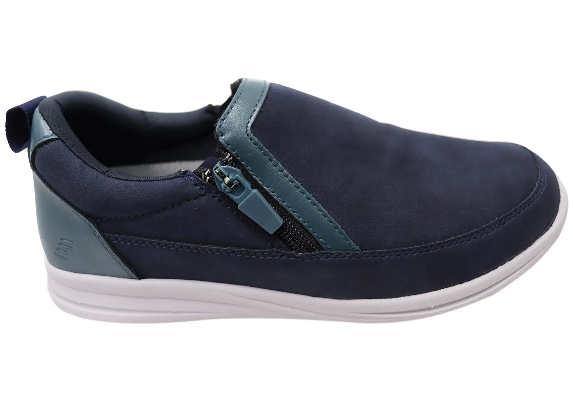 Homyped Journey Zip Damen Bequeme Unterstützende Freizeitschuhe Homyped Schuhe