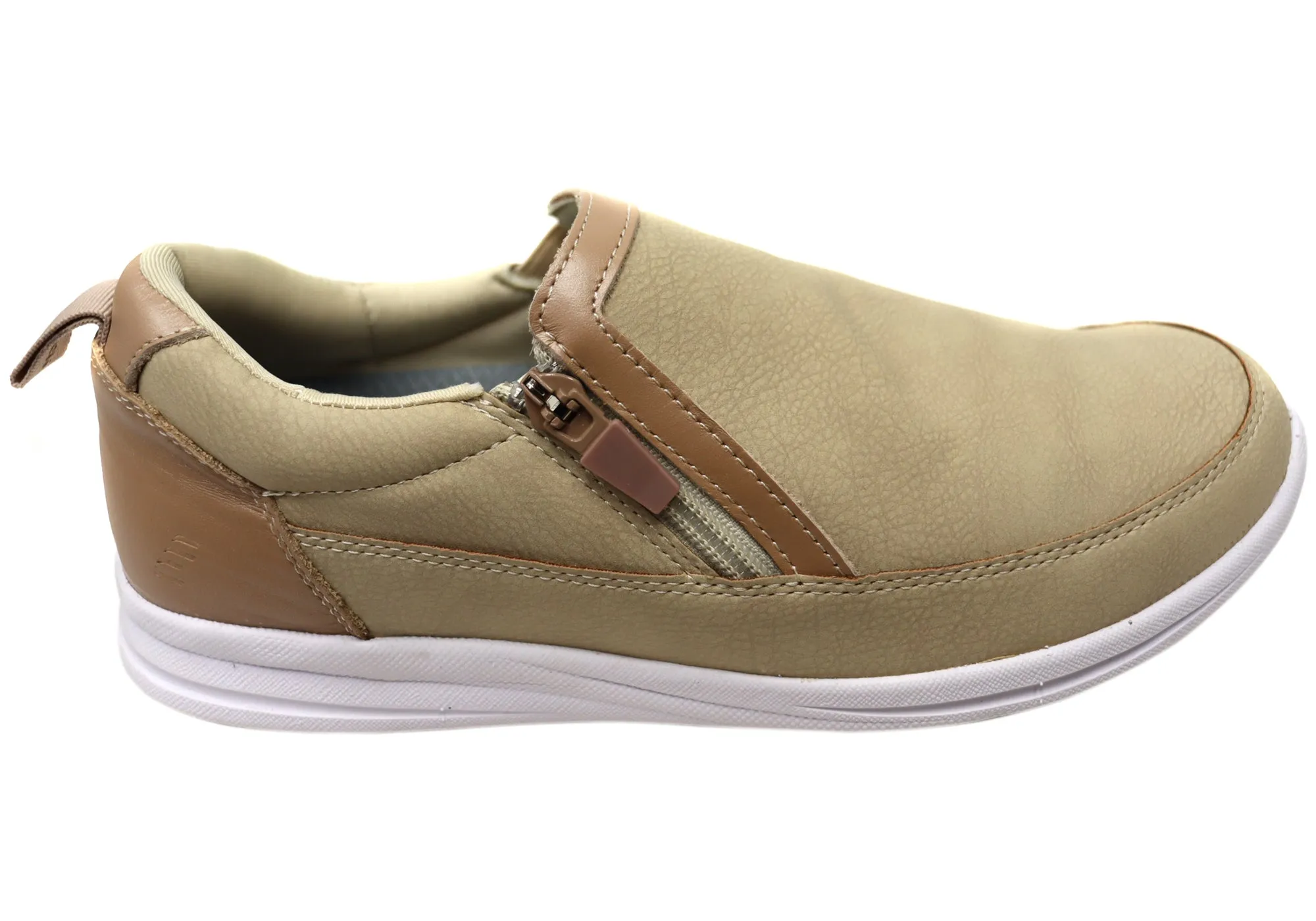 Homyped Journey Zip Damen Bequeme Unterstützende Freizeitschuhe Homyped Schuhe