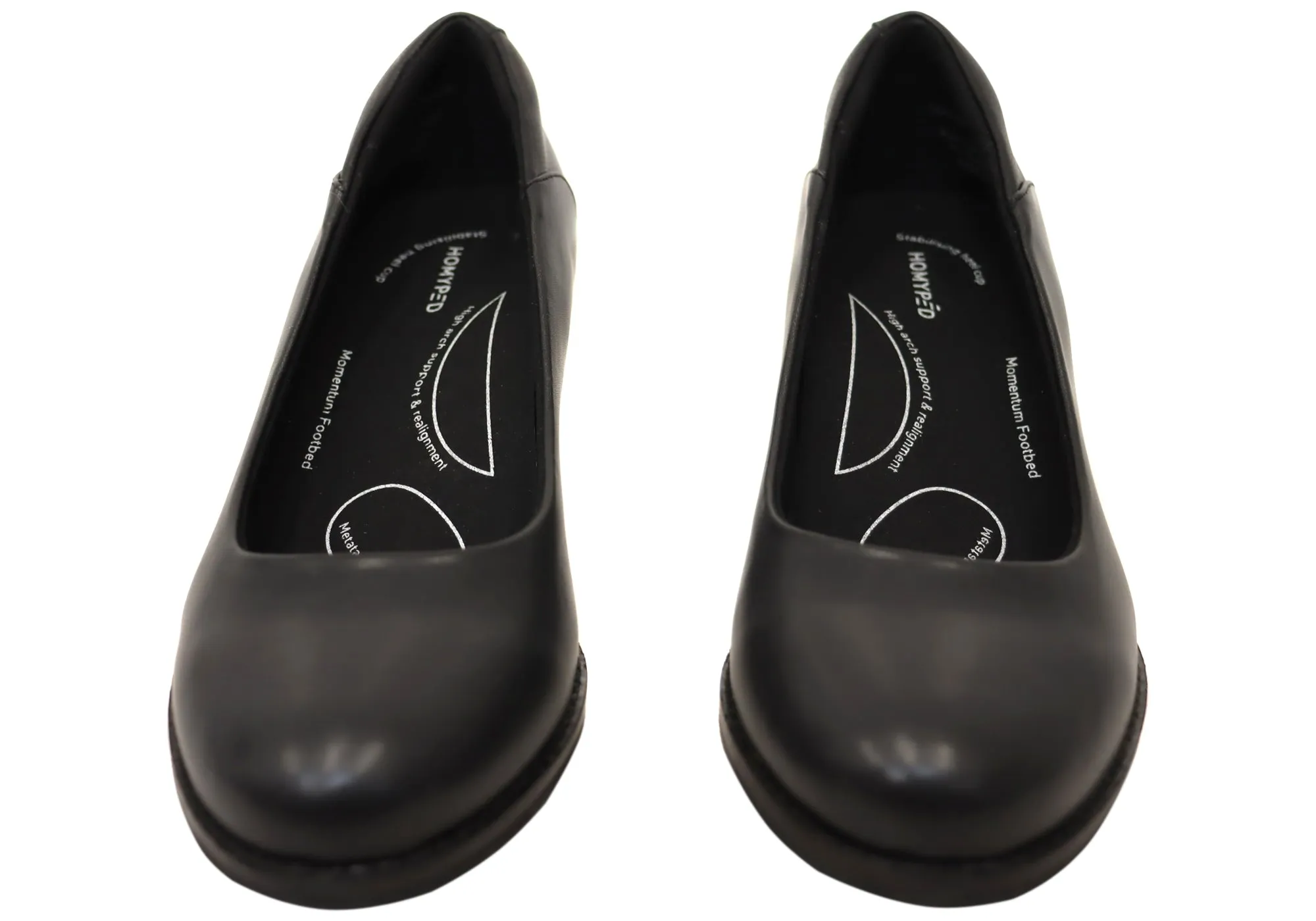 Homyped Niece Court Damen Bequeme Mittelhohe Absatzschuhe Homyped Schuhe