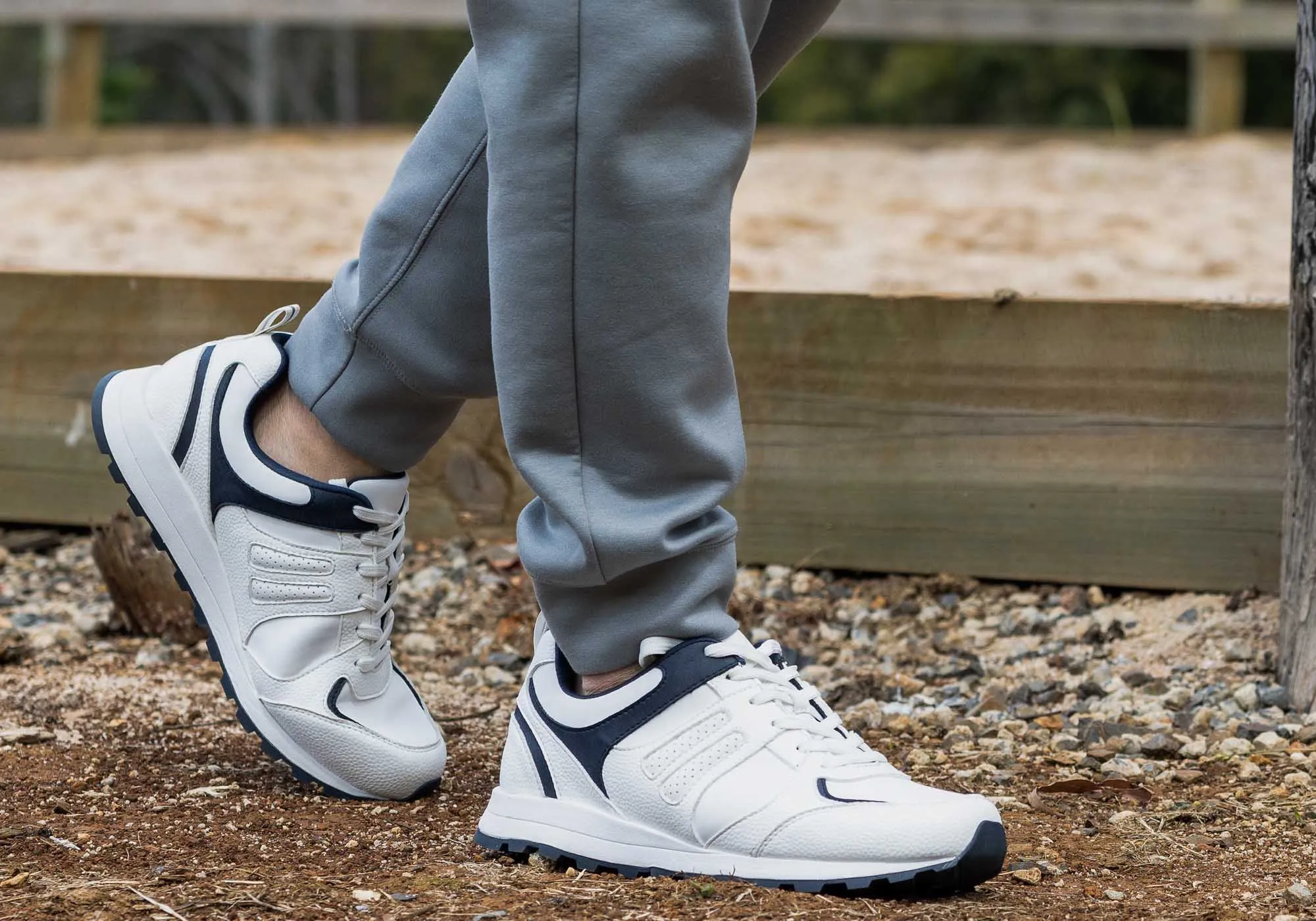 Homyped Superwalk MXTrainer Herren Bequeme Weite Passform Unterstützende Schuhe Homyped Schuhe