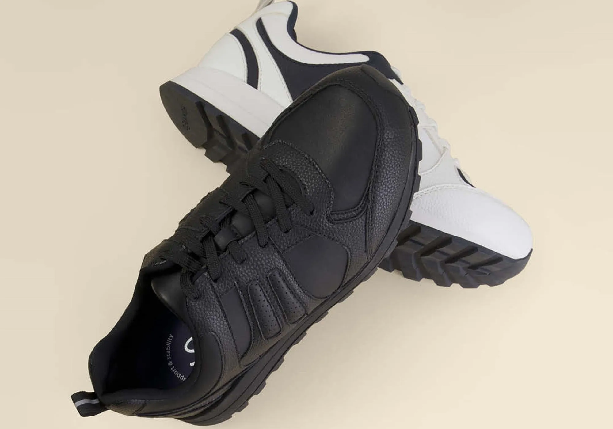Homyped Superwalk MXTrainer Herren Bequeme Weite Passform Unterstützende Schuhe Homyped Schuhe