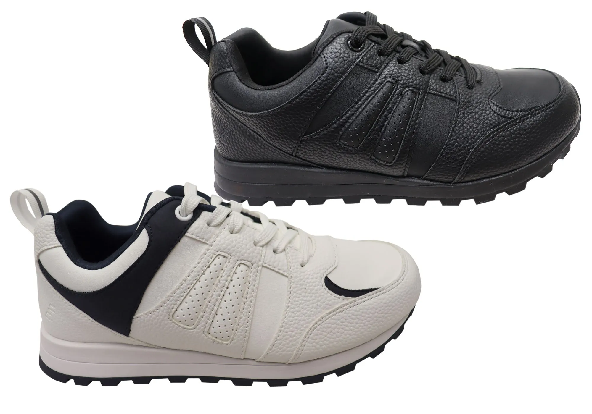 Homyped Superwalk MXTrainer Herren Bequeme Weite Passform Unterstützende Schuhe Homyped Schuhe
