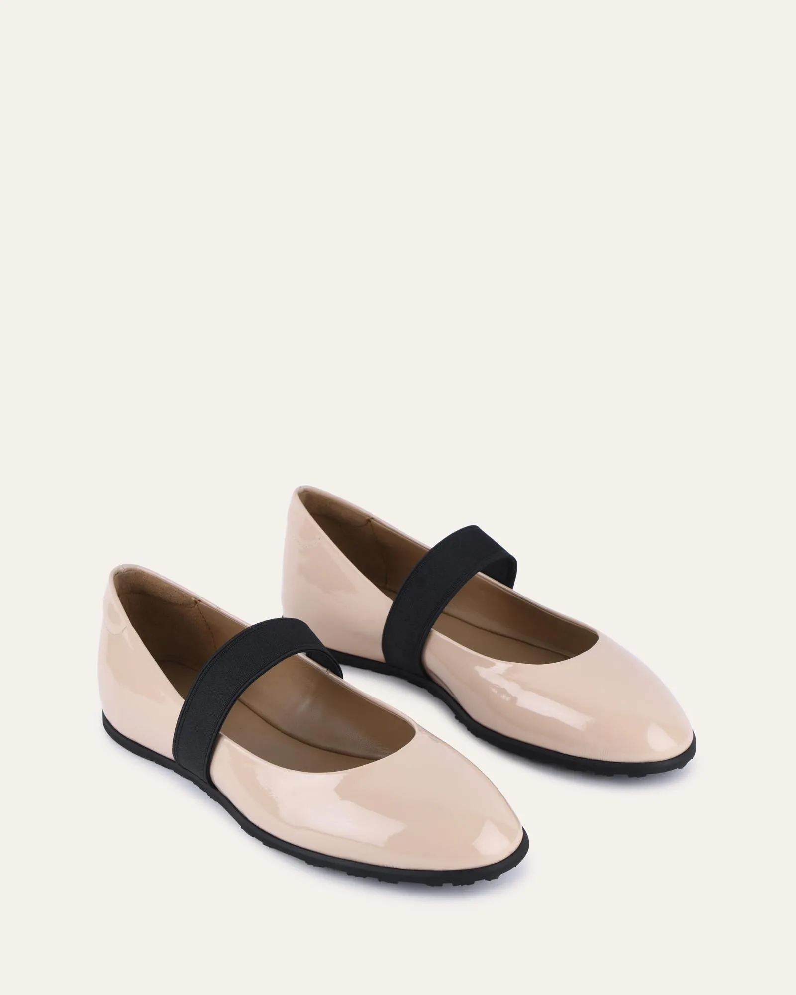 HOPE CASUAL FLATS NATÜRLICHE KRÄUSELUNG GLANZLEDER