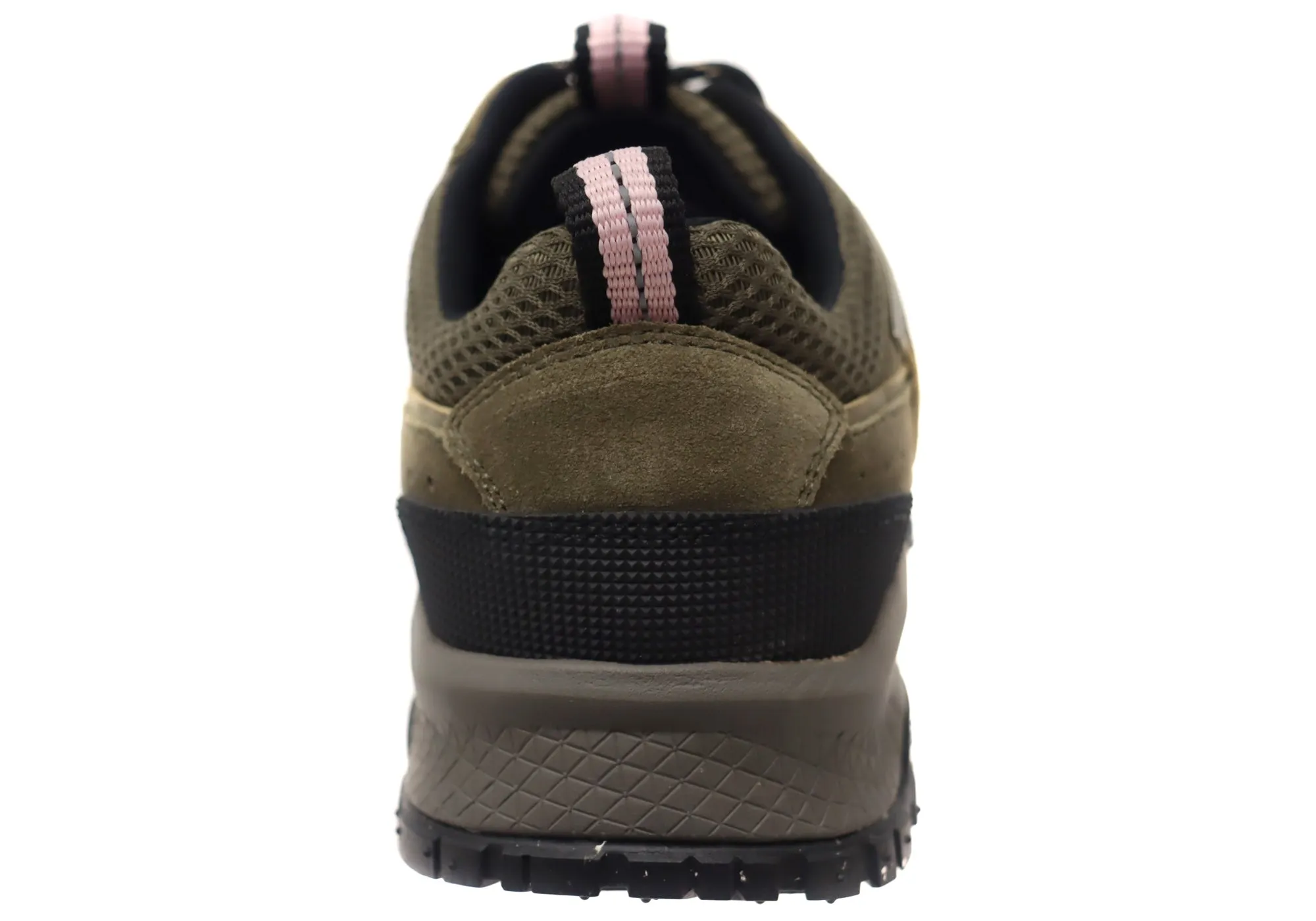 Hush Puppies Kambara Damen Olive Bequeme Lederschnürschuhe Hush Puppies Schuhe